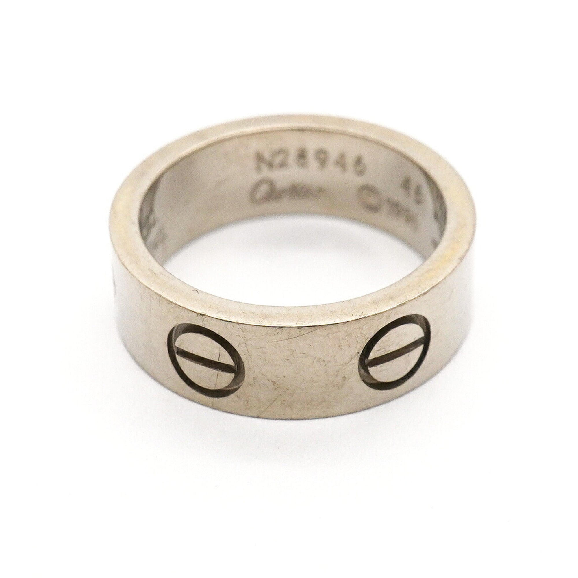 Cartier White Gold (18K) Band Ring (Pre-Owned)