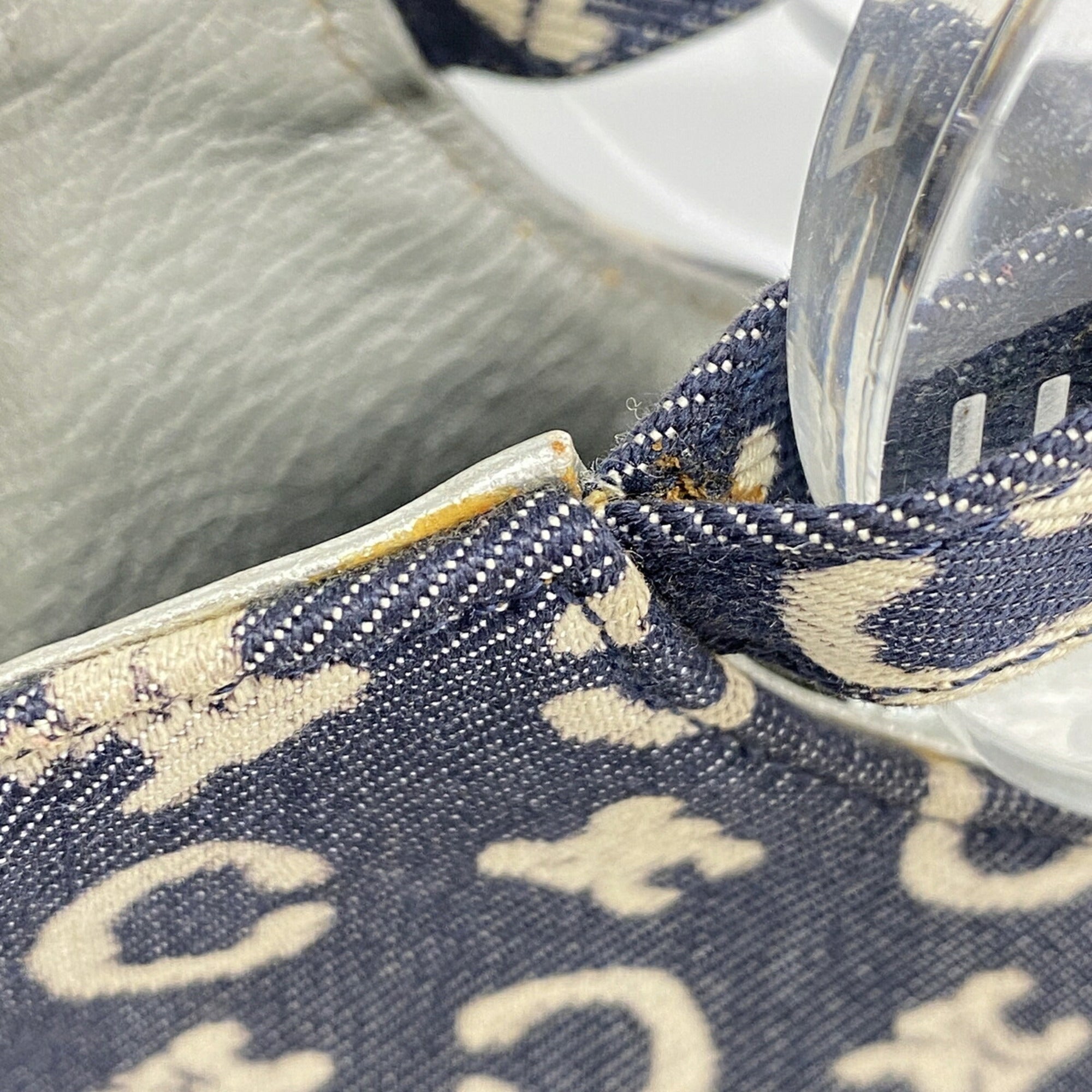 Celine Navy Denim Handbag (Pre-Owned)