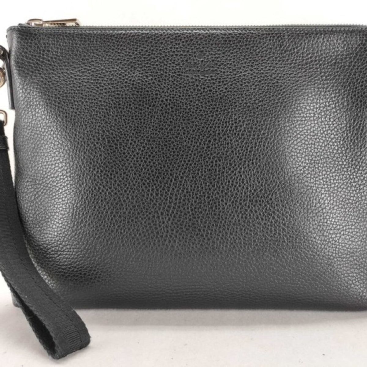 Gucci Black Leather Clutch Bag (Pre-Owned)