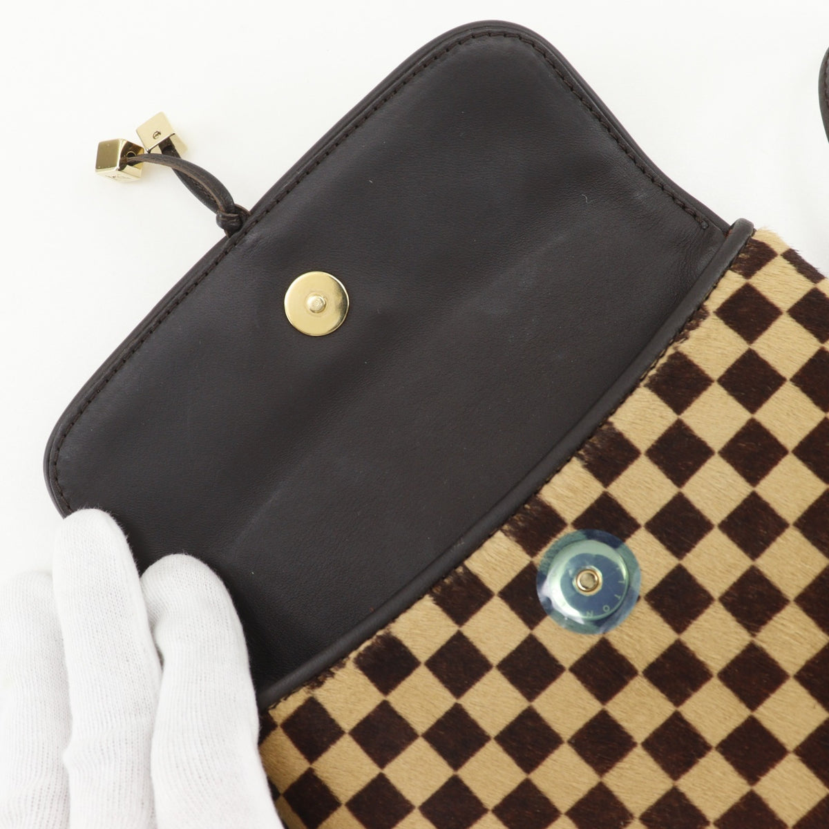 Louis Vuitton Brown Damier Sauvage Shoulder Bag (Pre-Owned)