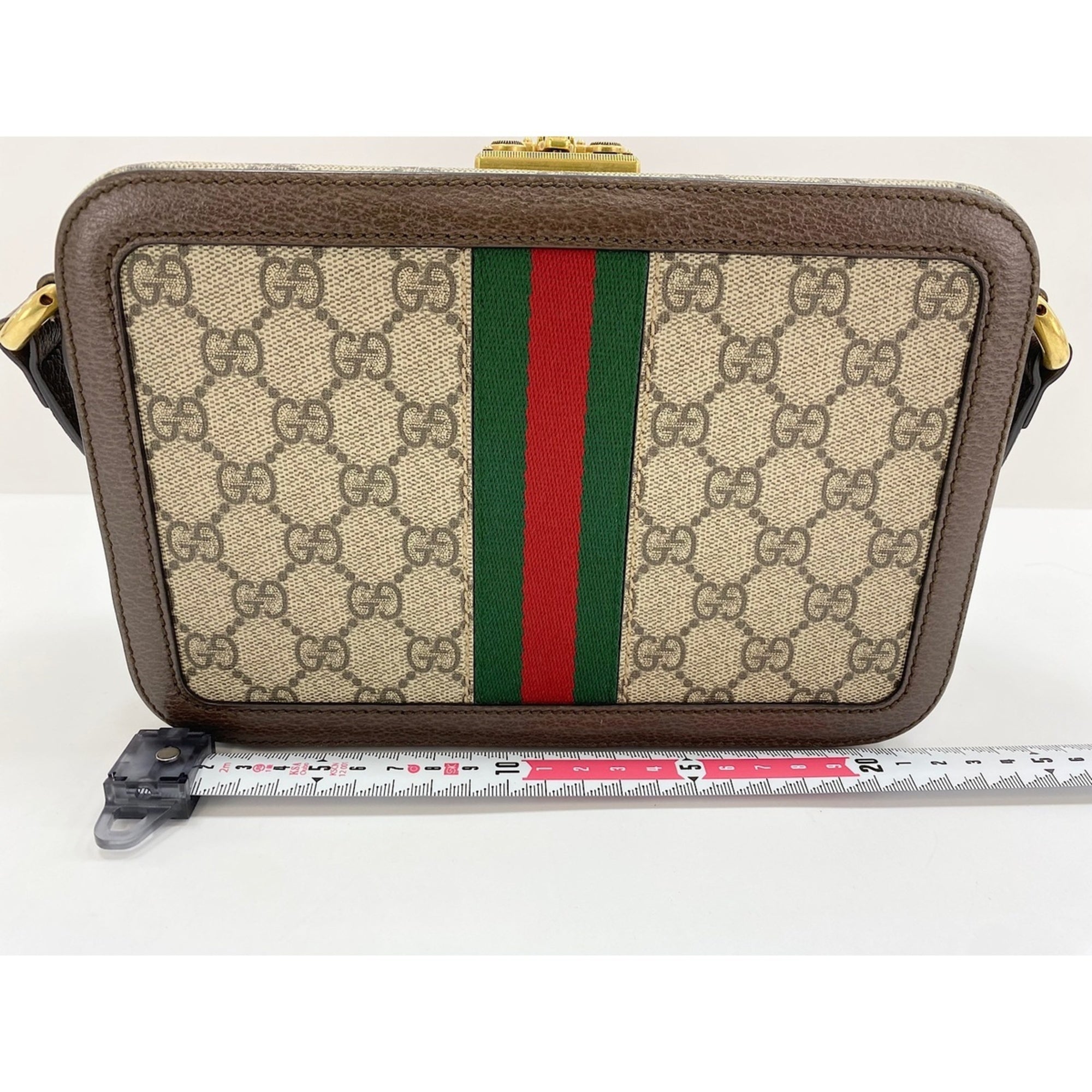 Gucci Ophidia Beige Shoulder Bag (Pre-Owned)