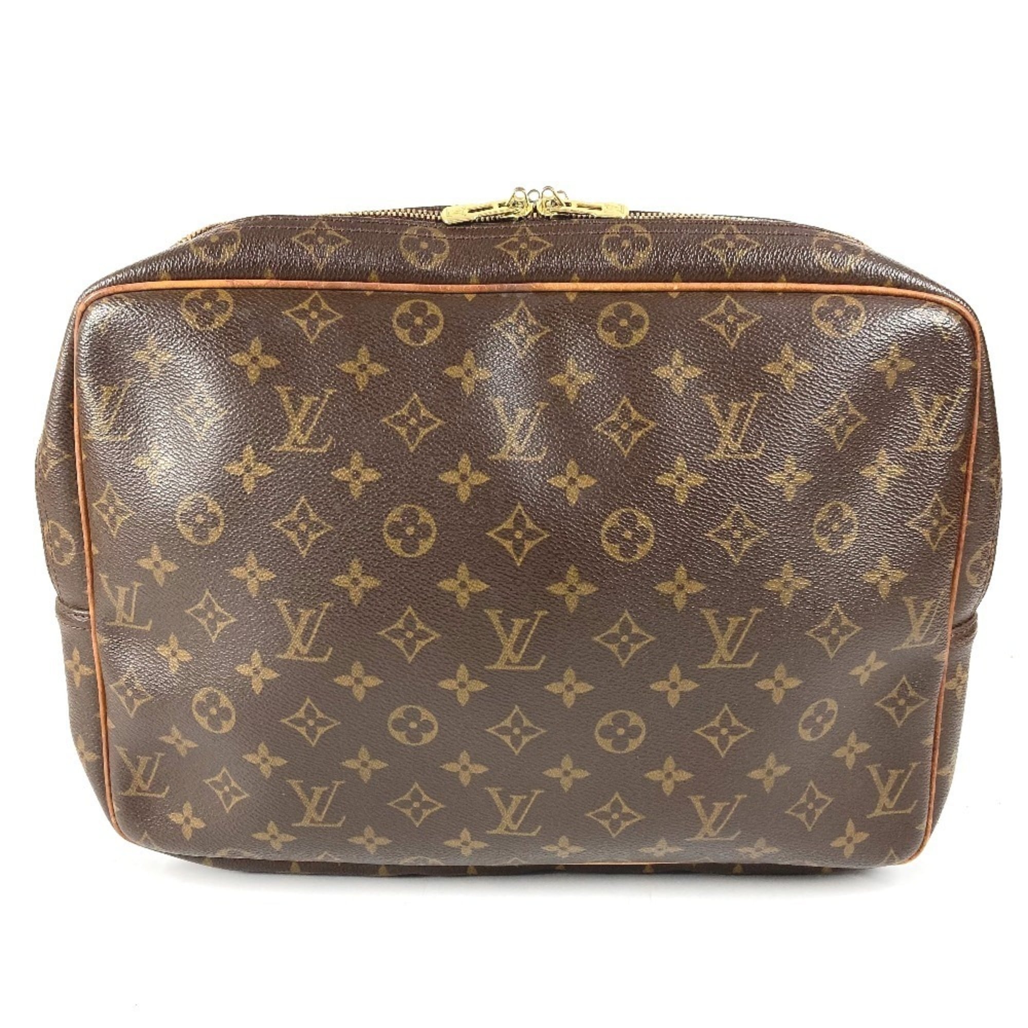 Louis Vuitton Brown Monogram Handbag Pochette Shoulder Bag (Pre-Owned)