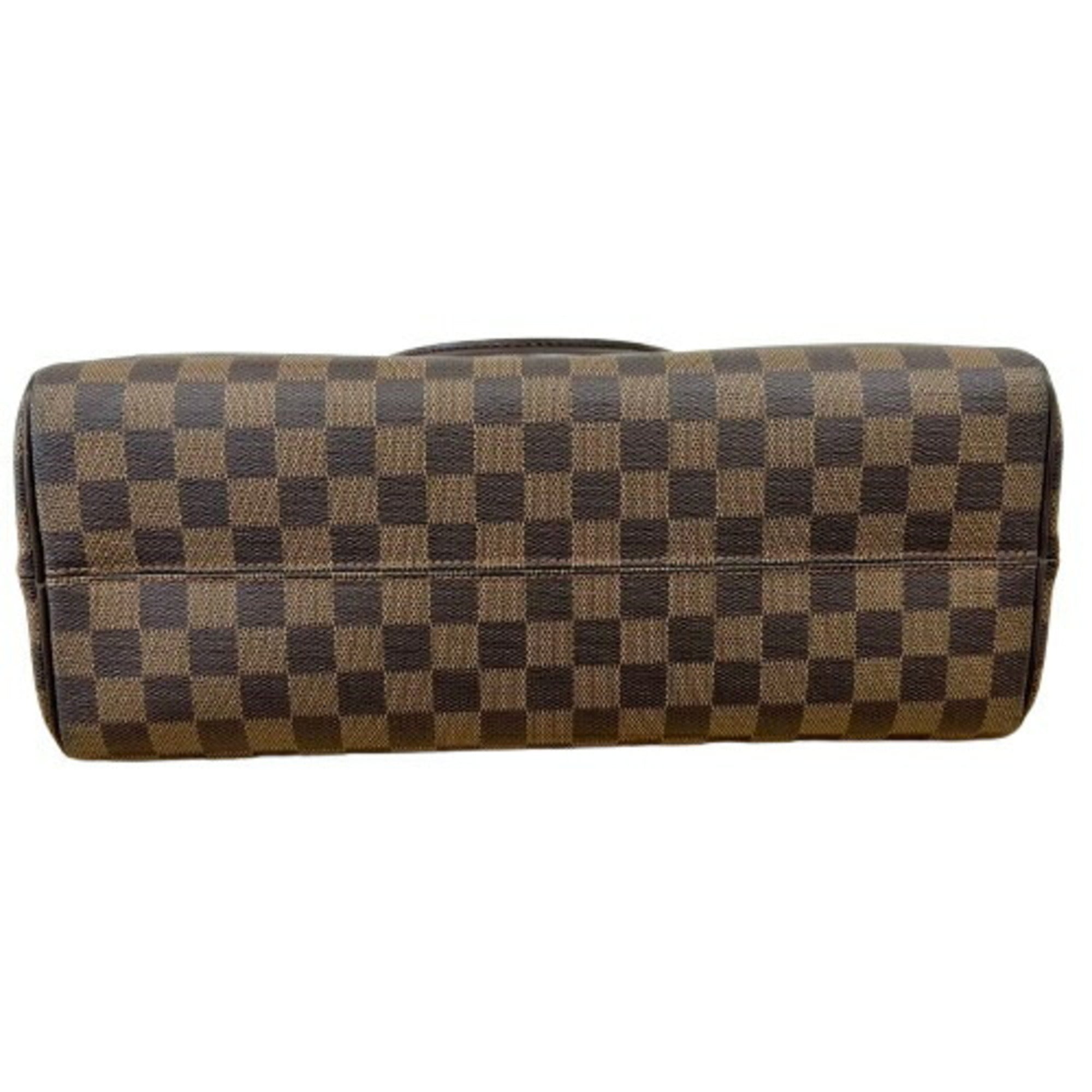 Louis Vuitton Damier Brown Leather Handbag (Pre-Owned)
