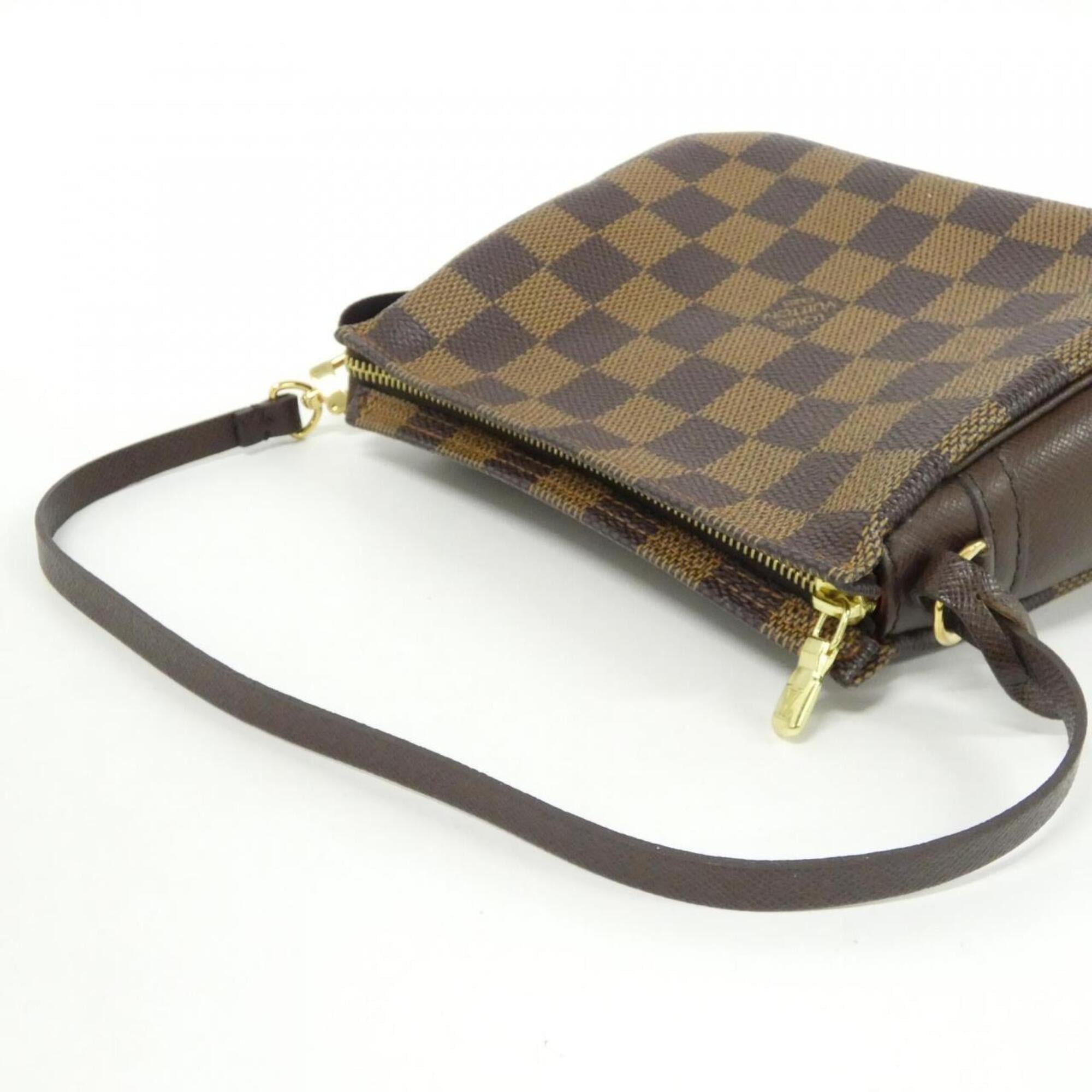 Louis Vuitton Brown Coated Canvas Pouch (Pre-Owned)