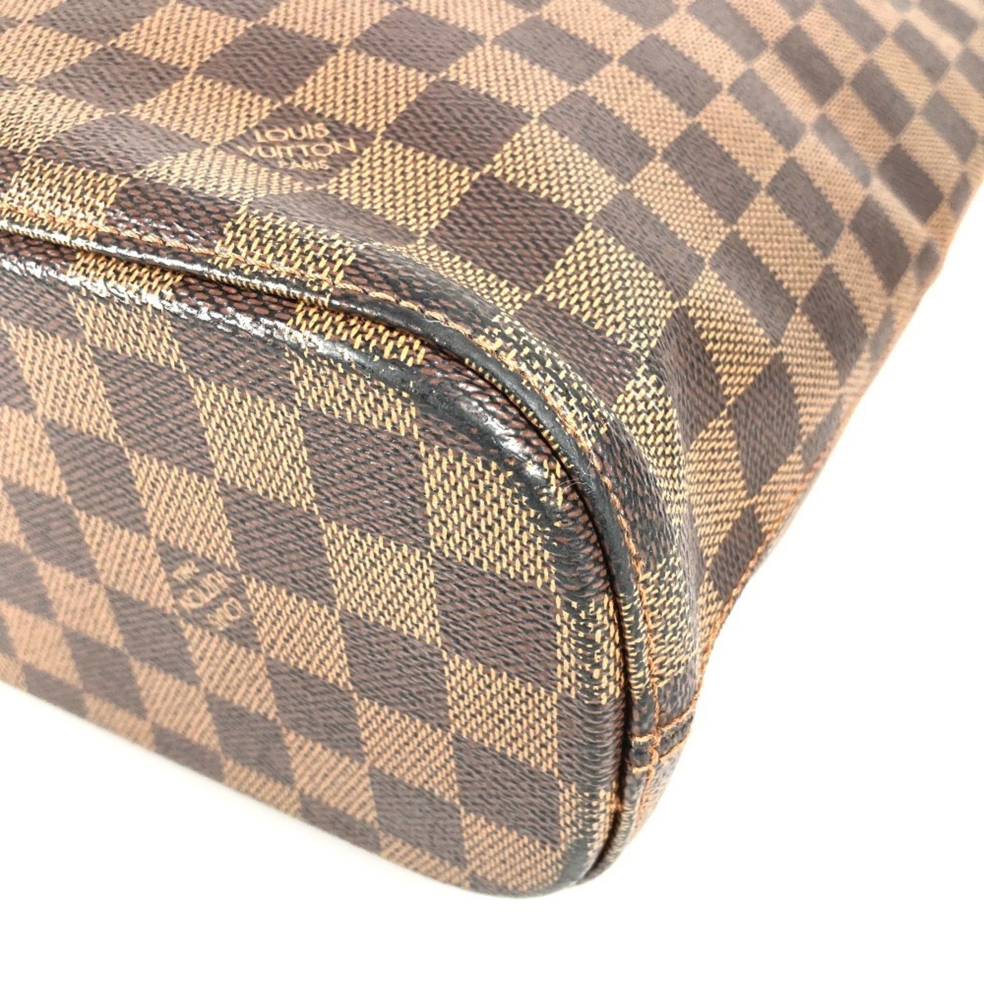 Louis Vuitton Brown Damier Canvas Ebene Damier Canvas Shoulder Bag Tote Bag (Pre-Owned)