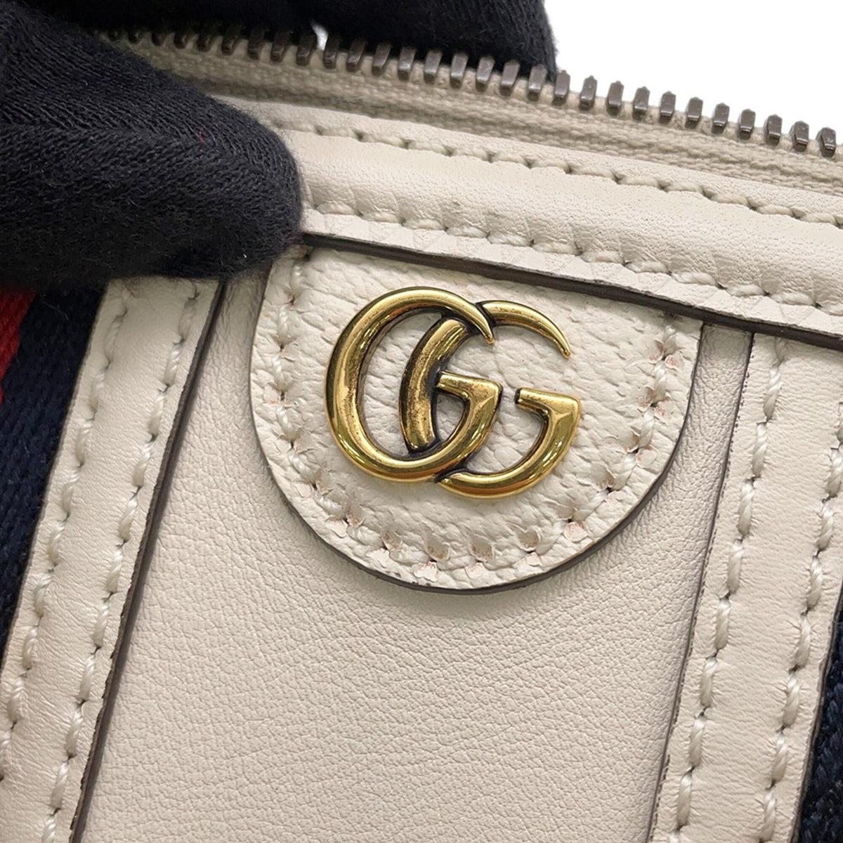 Gucci White Leather Handbag (Pre-Owned)