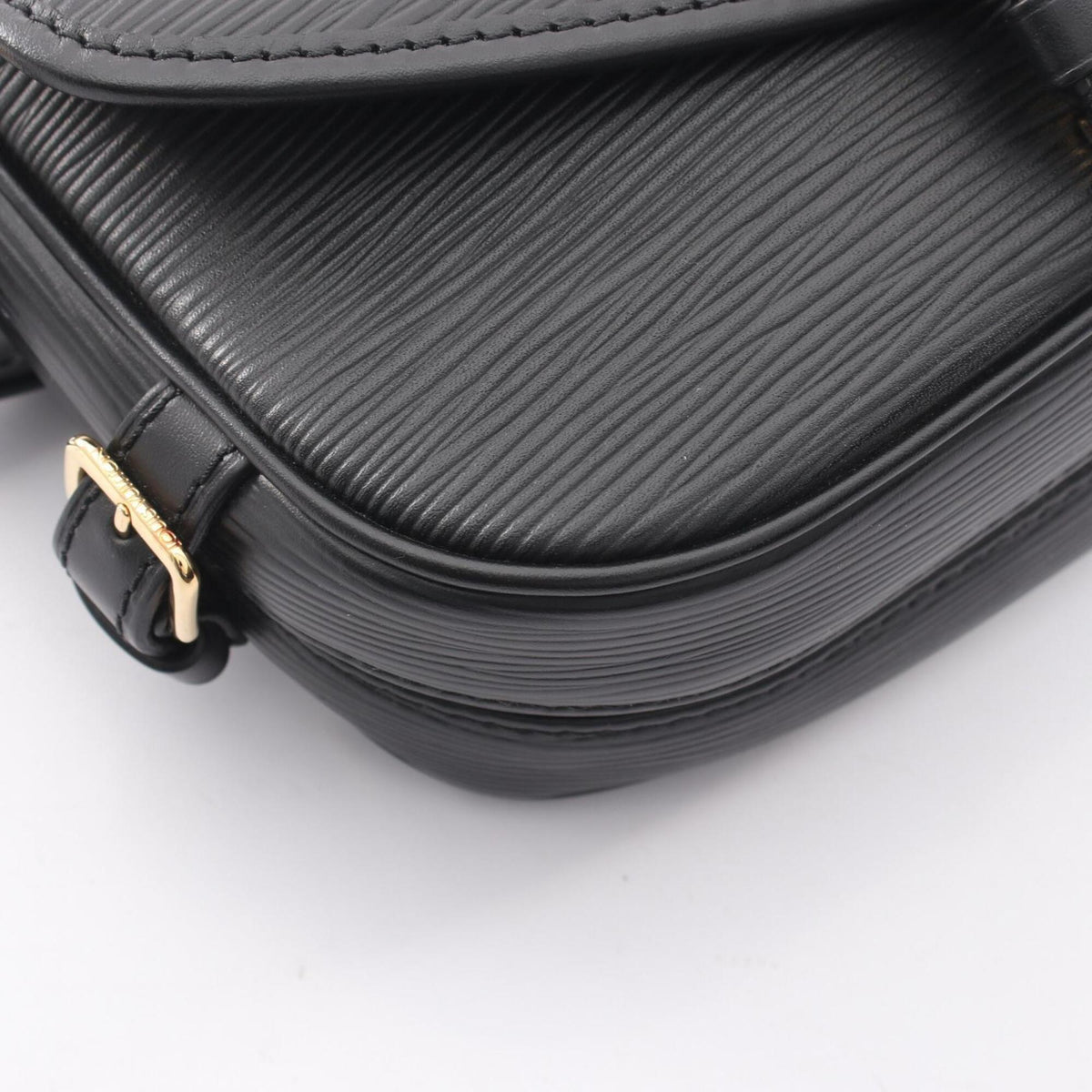 Louis Vuitton Black Noir Epi Leather Handbag (Pre-Owned)