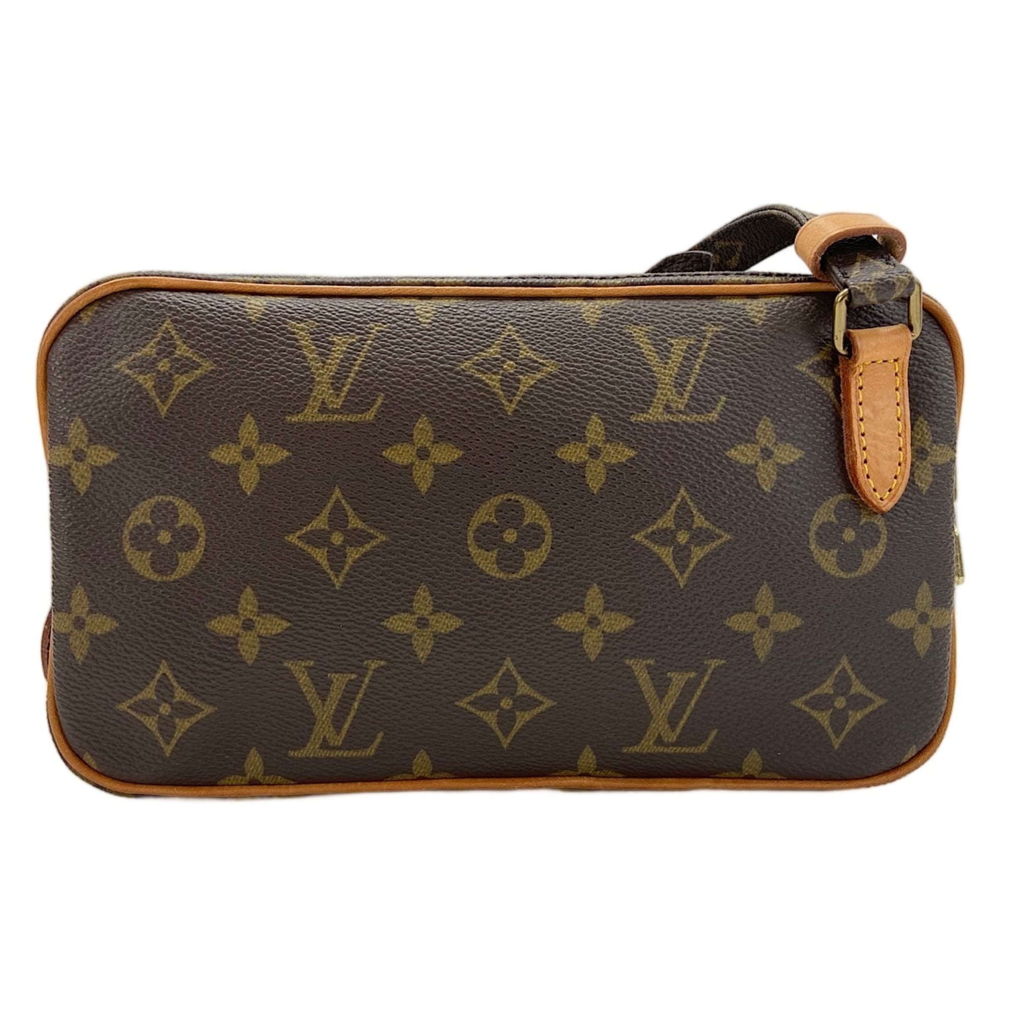 Louis Vuitton Brown Pochette Shoulder Bag (Pre-Owned)