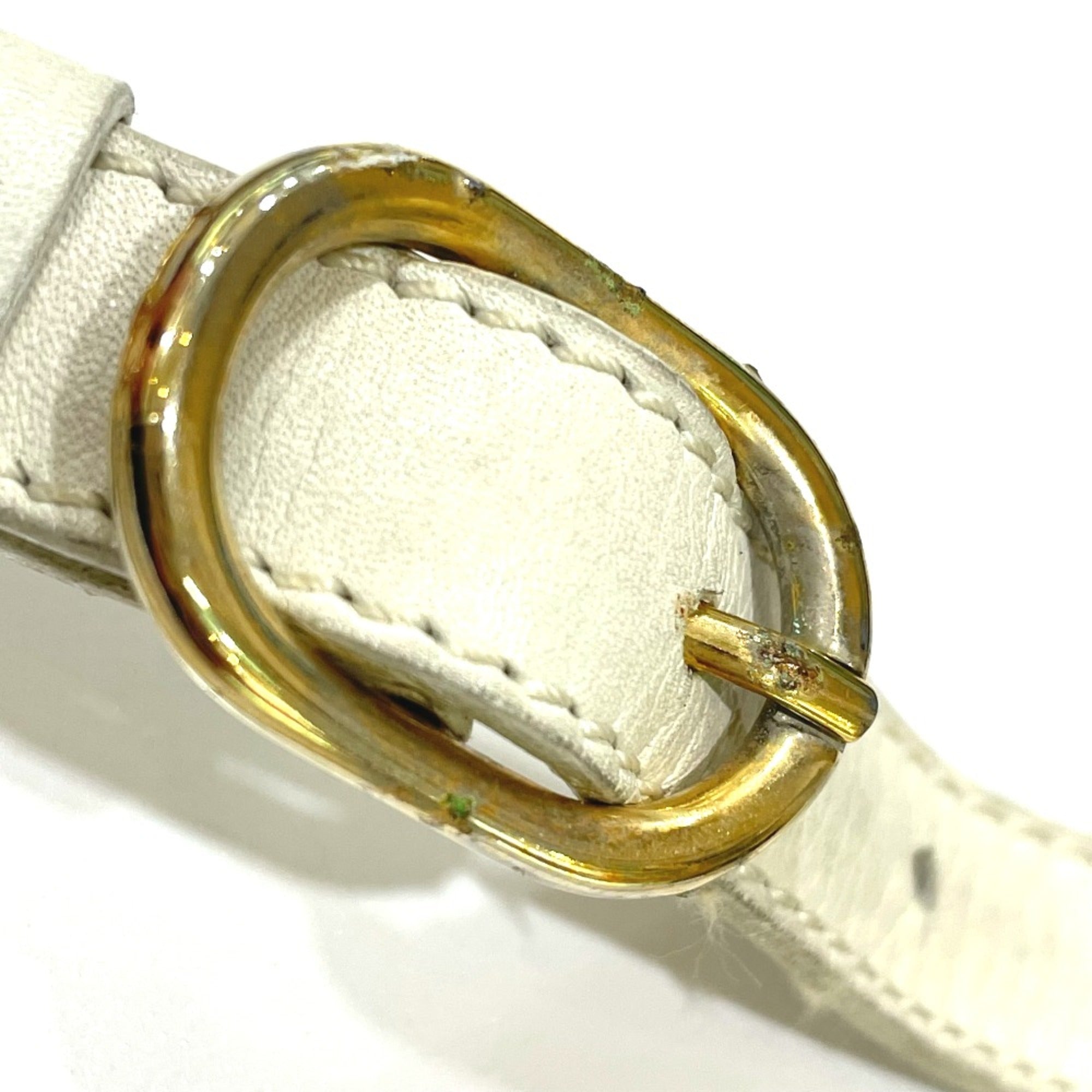 Celine White Leather Shoulder Bag (Pre-Owned)