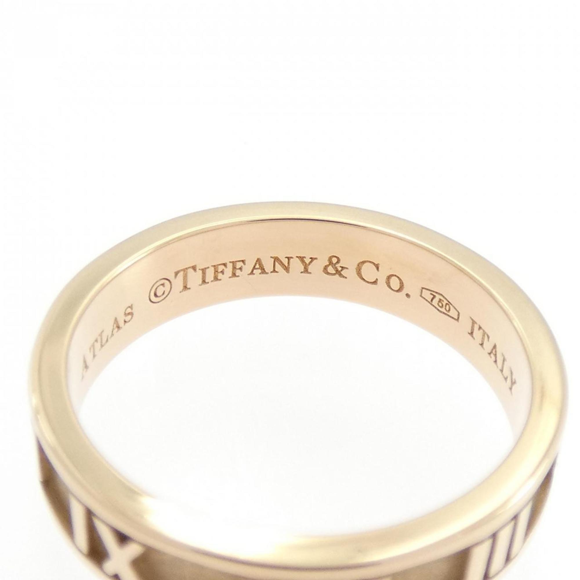 Tiffany Atlas Pink Gold (18K) Band Ring (Pre-Owned)