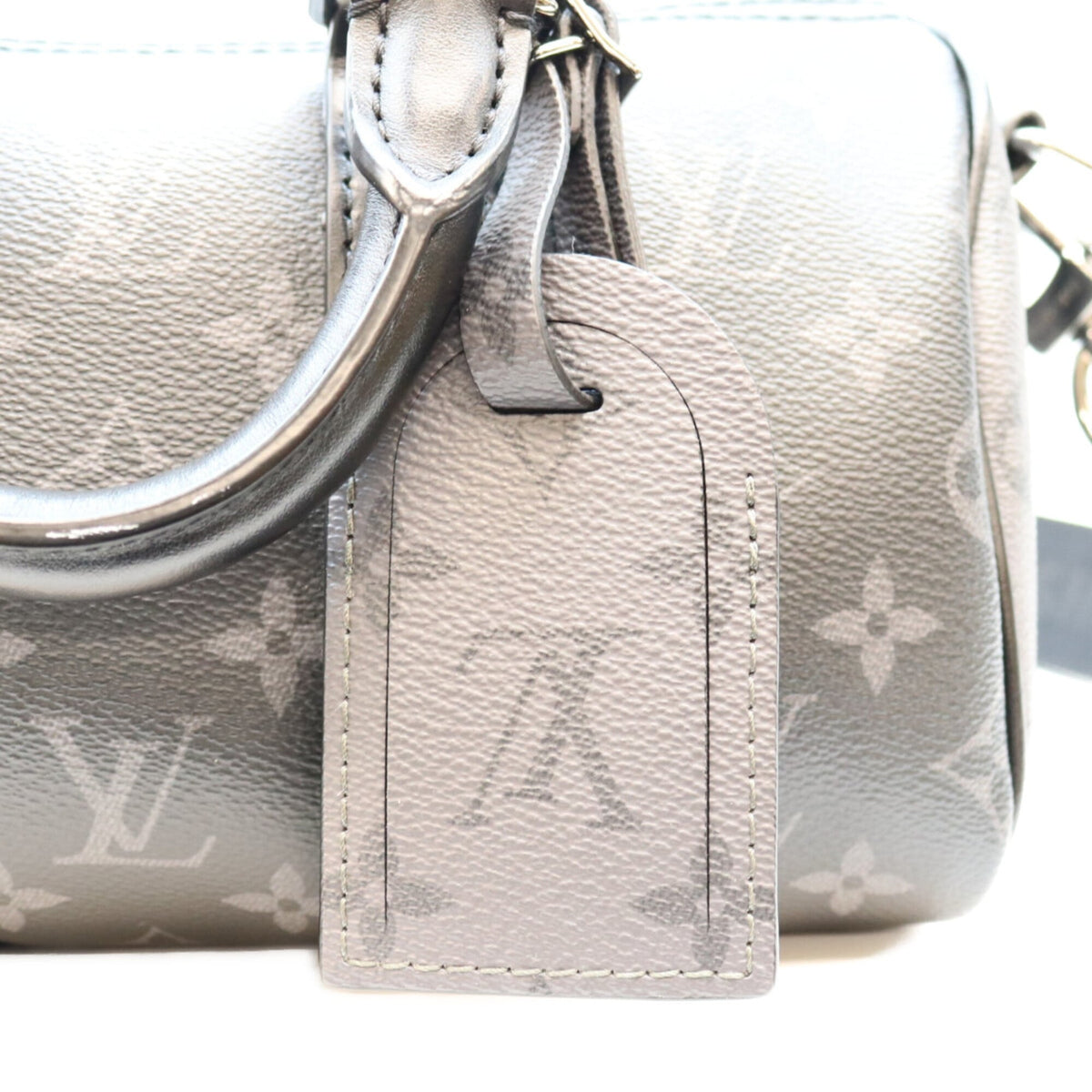 Louis Vuitton Black Monogram Eclipse Boston Bag (Pre-Owned)