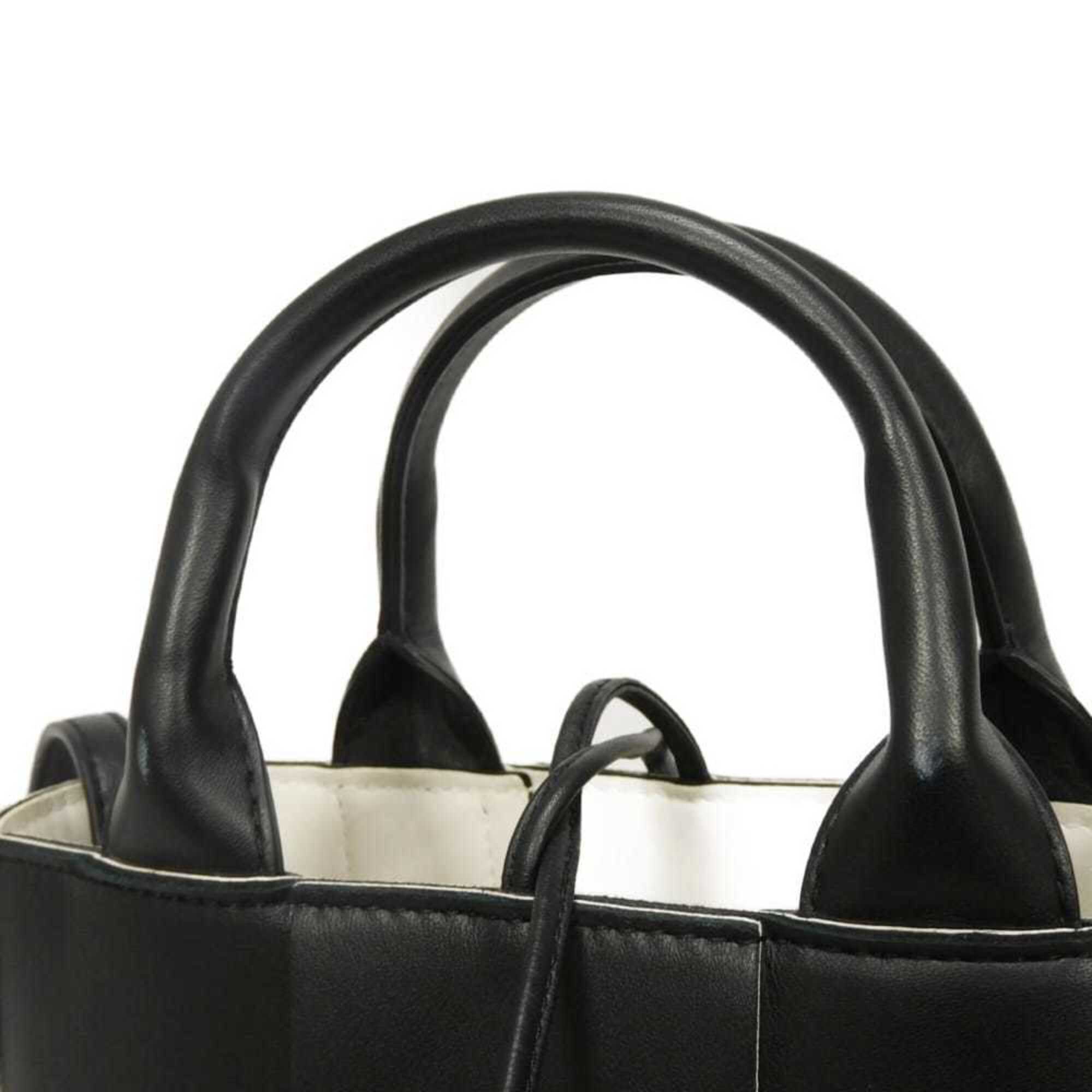 Bottega Veneta Black Intrecciato Tote Bag (Pre-Owned)