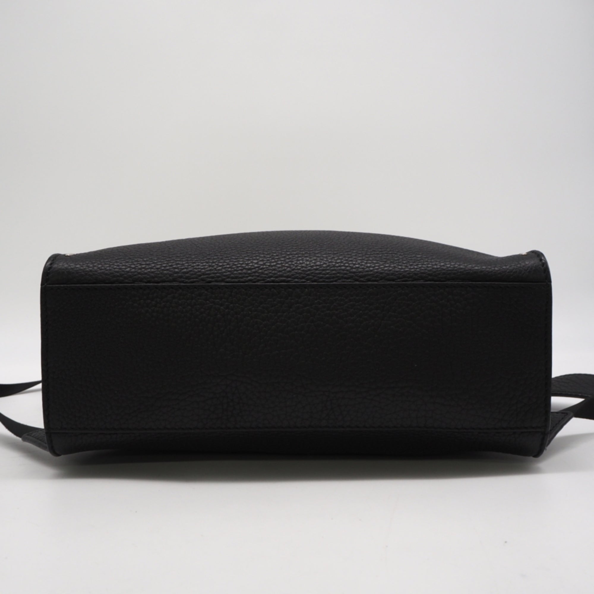 Fendi Selleria Black Leather Backpack (Pre-Owned)