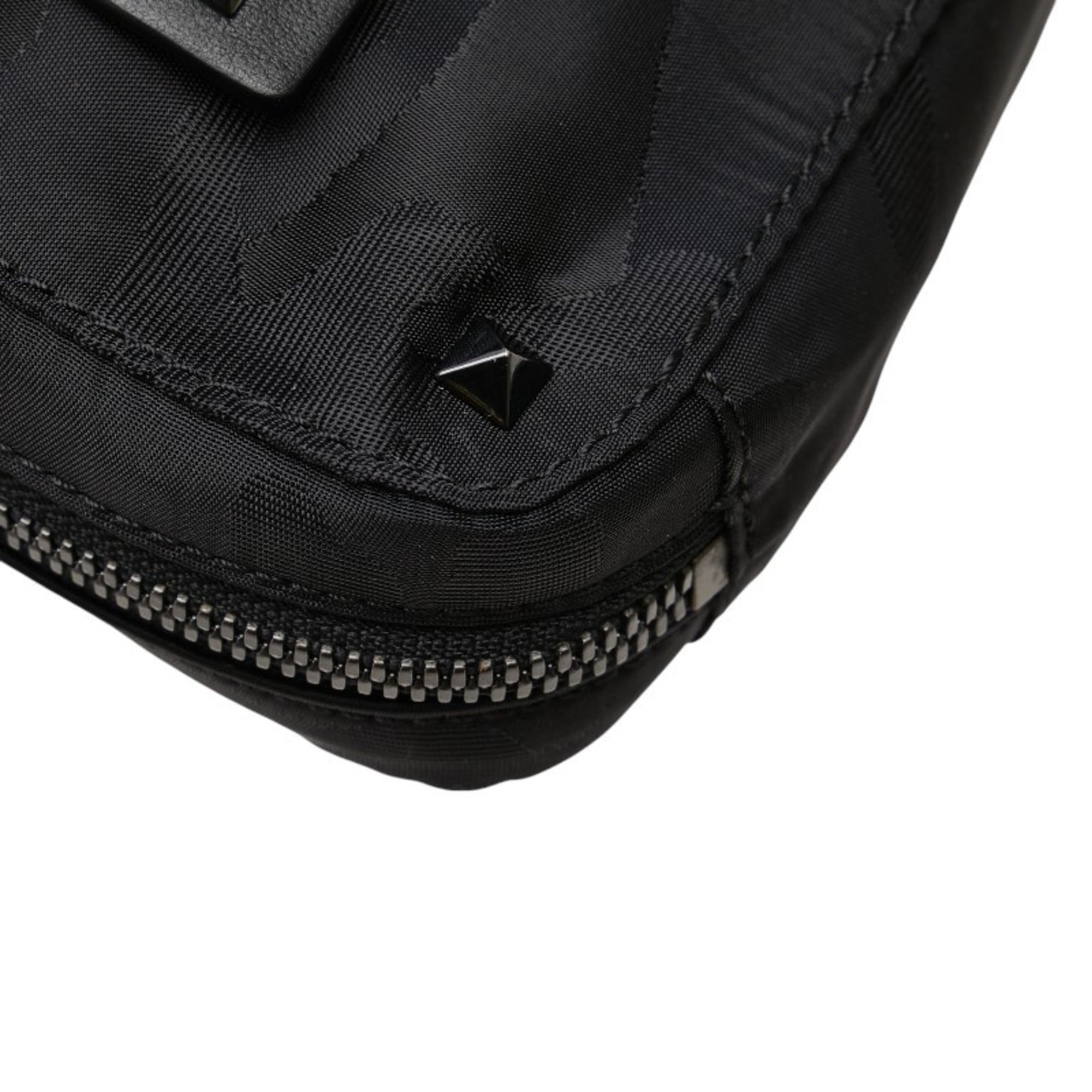 Valentino Black Nylon Clutch Bag (Pre-Owned)