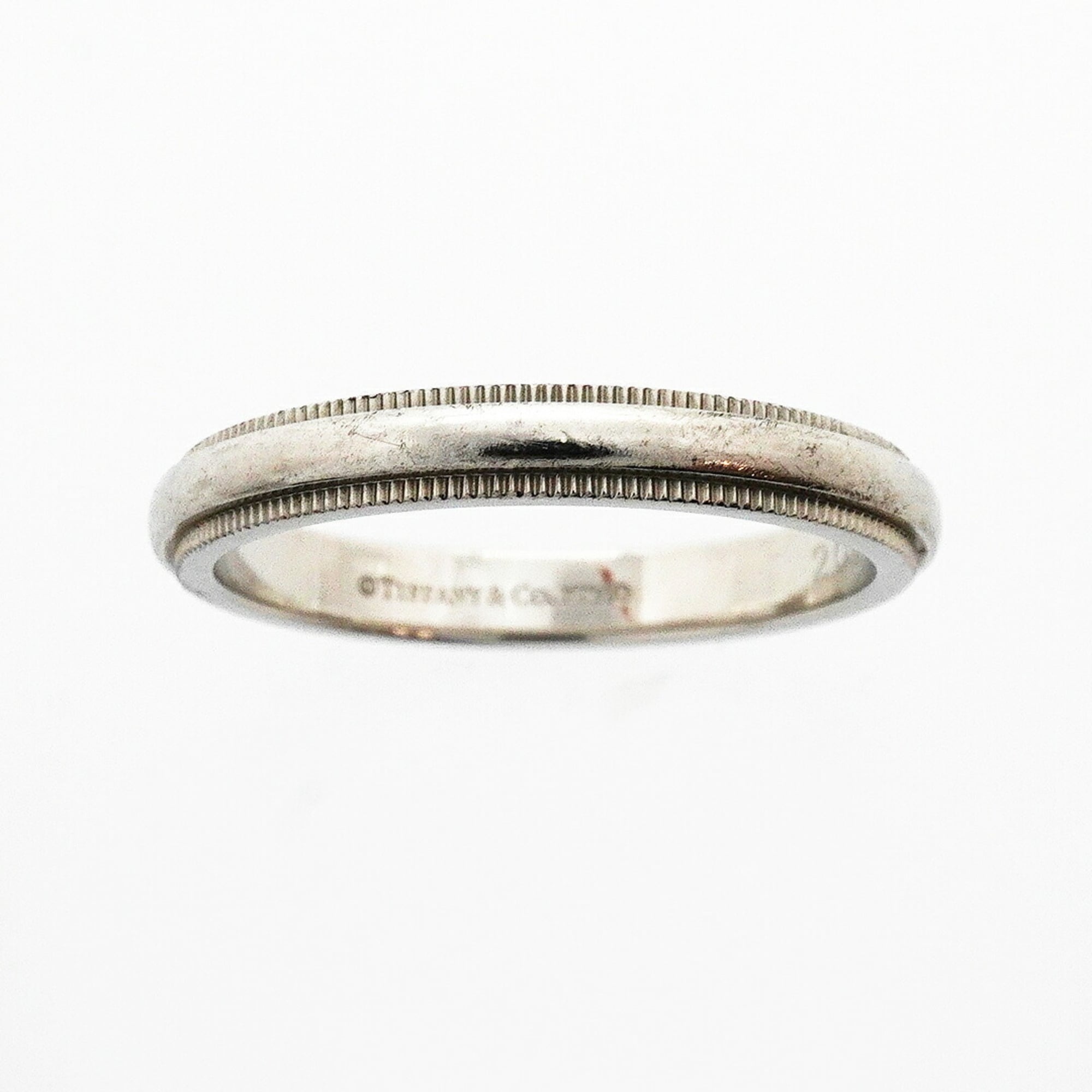 Tiffany Platinum 950 Band Ring (Pre-Owned)