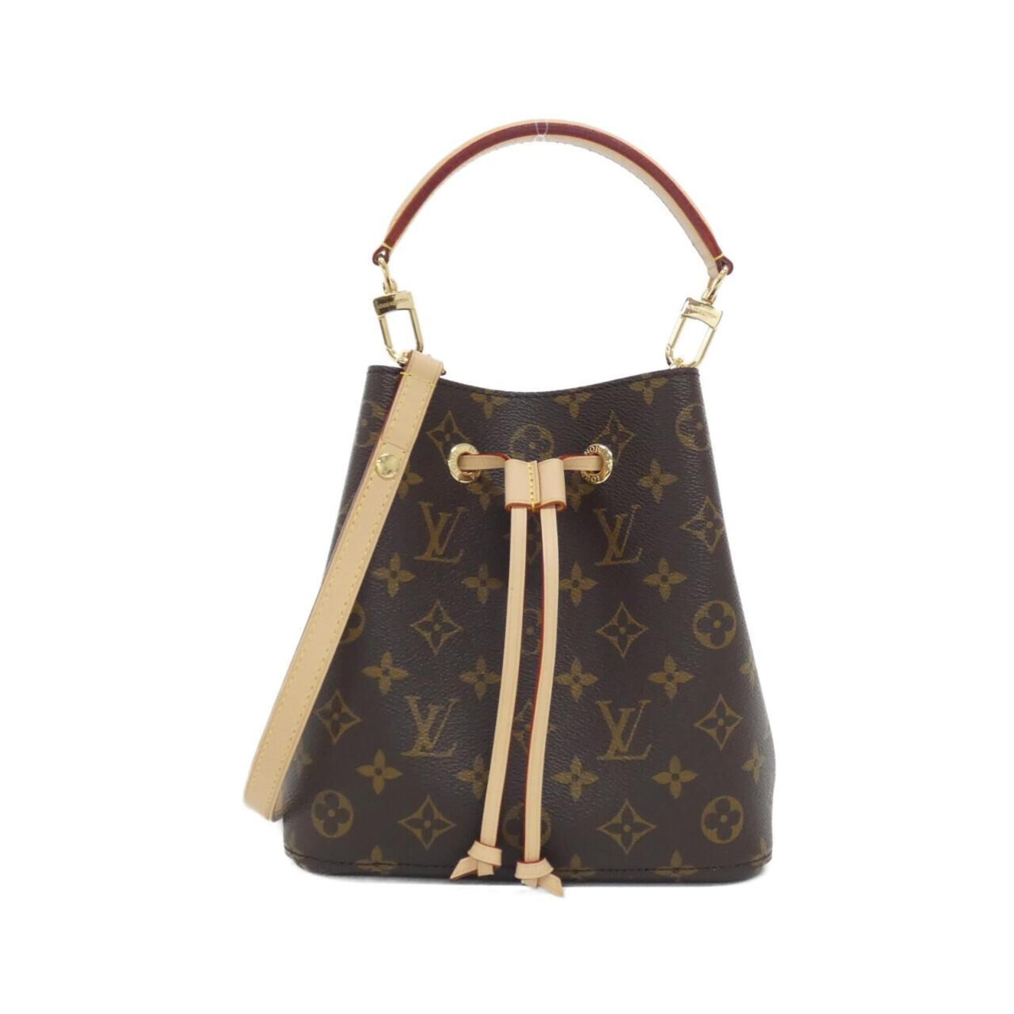 Louis Vuitton Brown Coated Canvas Shoulder Bag (Pre-Owned)