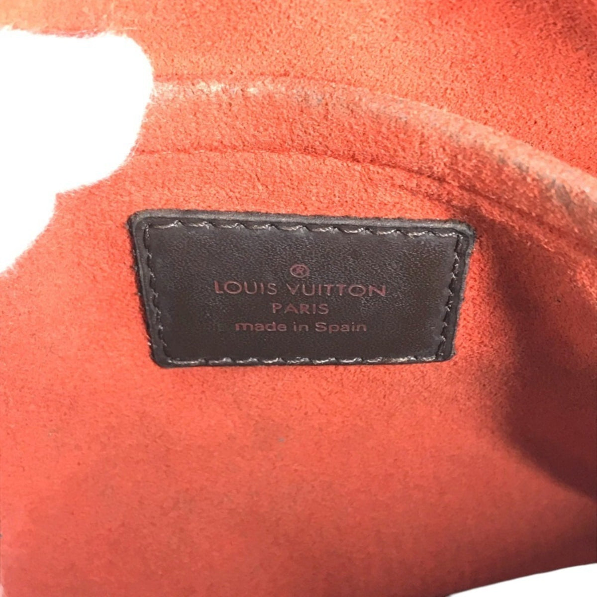Louis Vuitton Brown Ebene Damier Canvas Handbag Tote Bag (Pre-Owned)