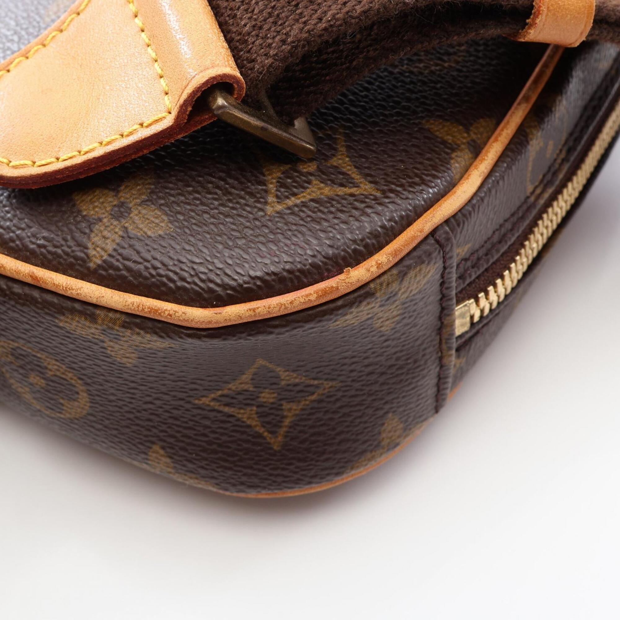 Louis Vuitton Brown Monogram Monogram Leather Fanny Pack Sling Bag (Pre-Owned)