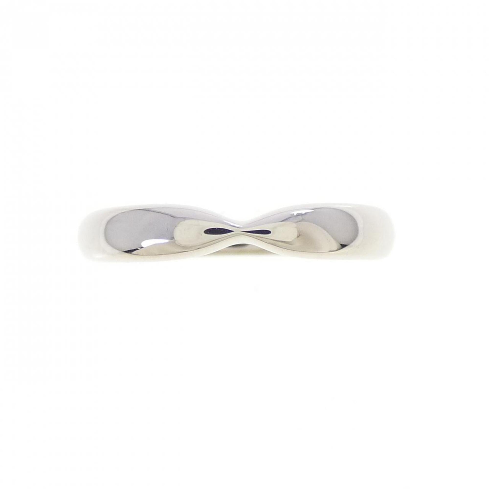 Tiffany Platinum Platinum 950 Band Ring (Pre-Owned)