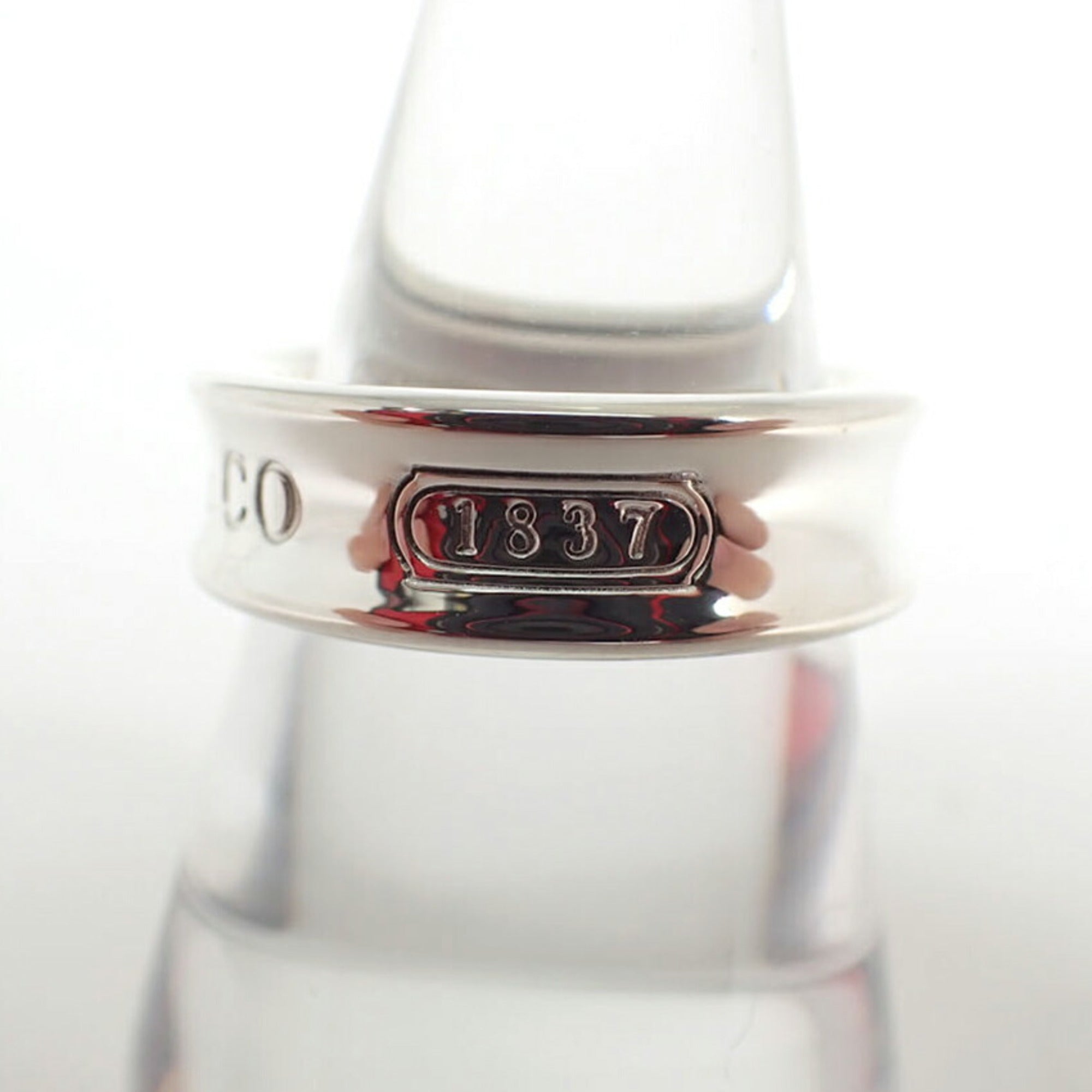 Tiffany Sterling Silver 925 Band Ring (Pre-Owned)