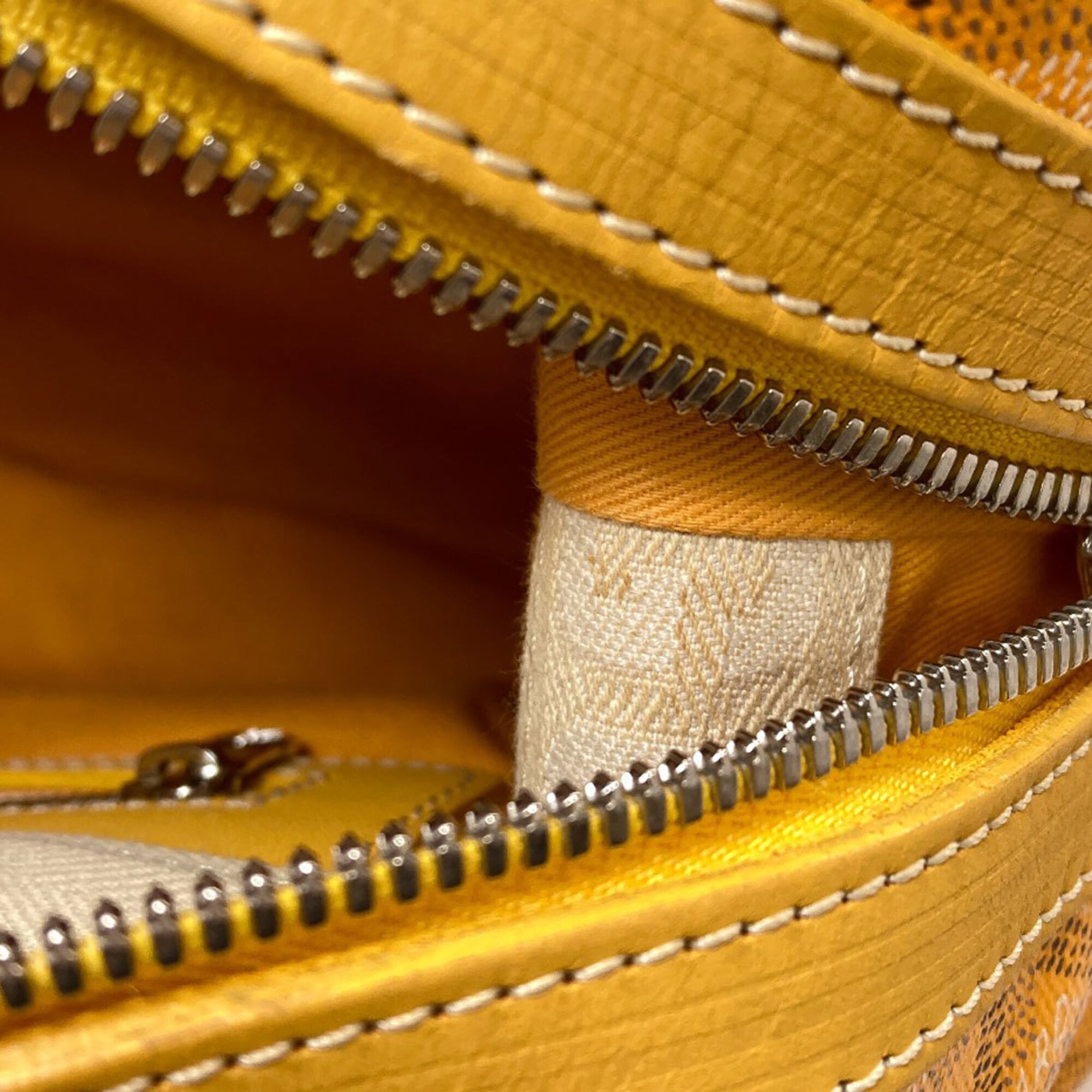 Goyard Yellow Pvc Boston Bag (Pre-Owned)