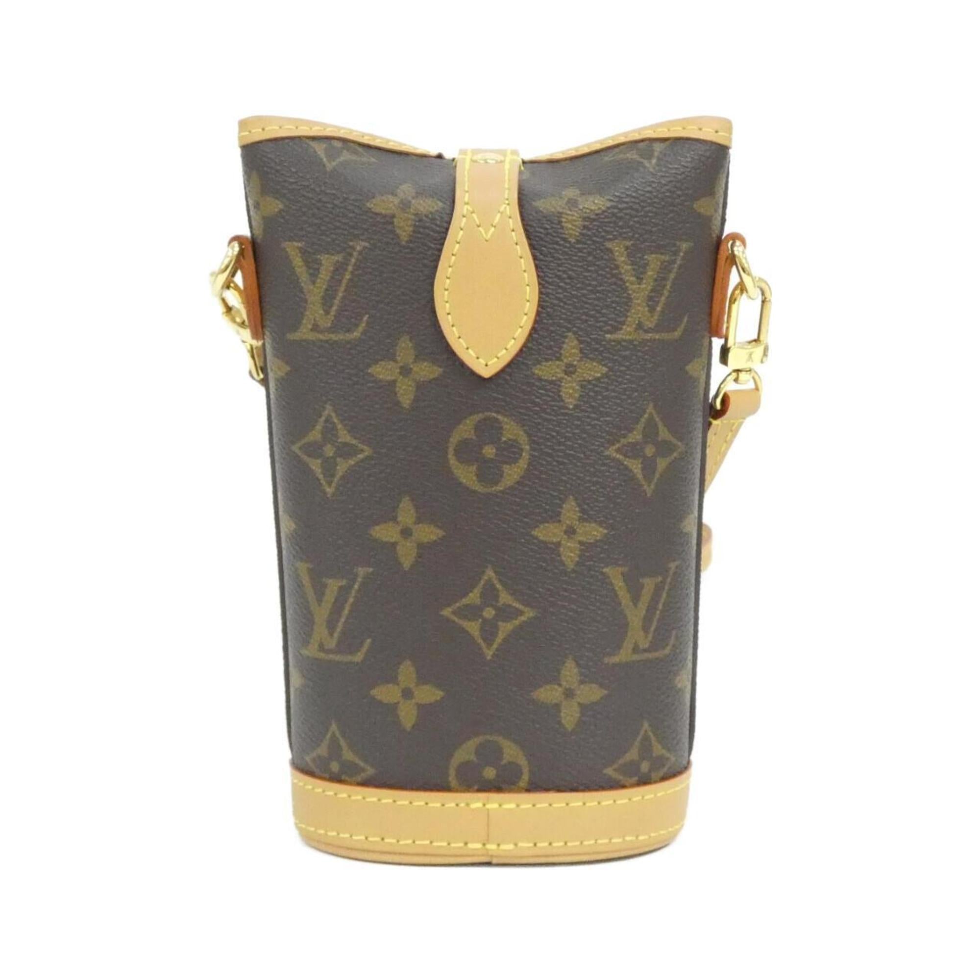 Louis Vuitton Brown Coated Canvas Handbag (Pre-Owned)