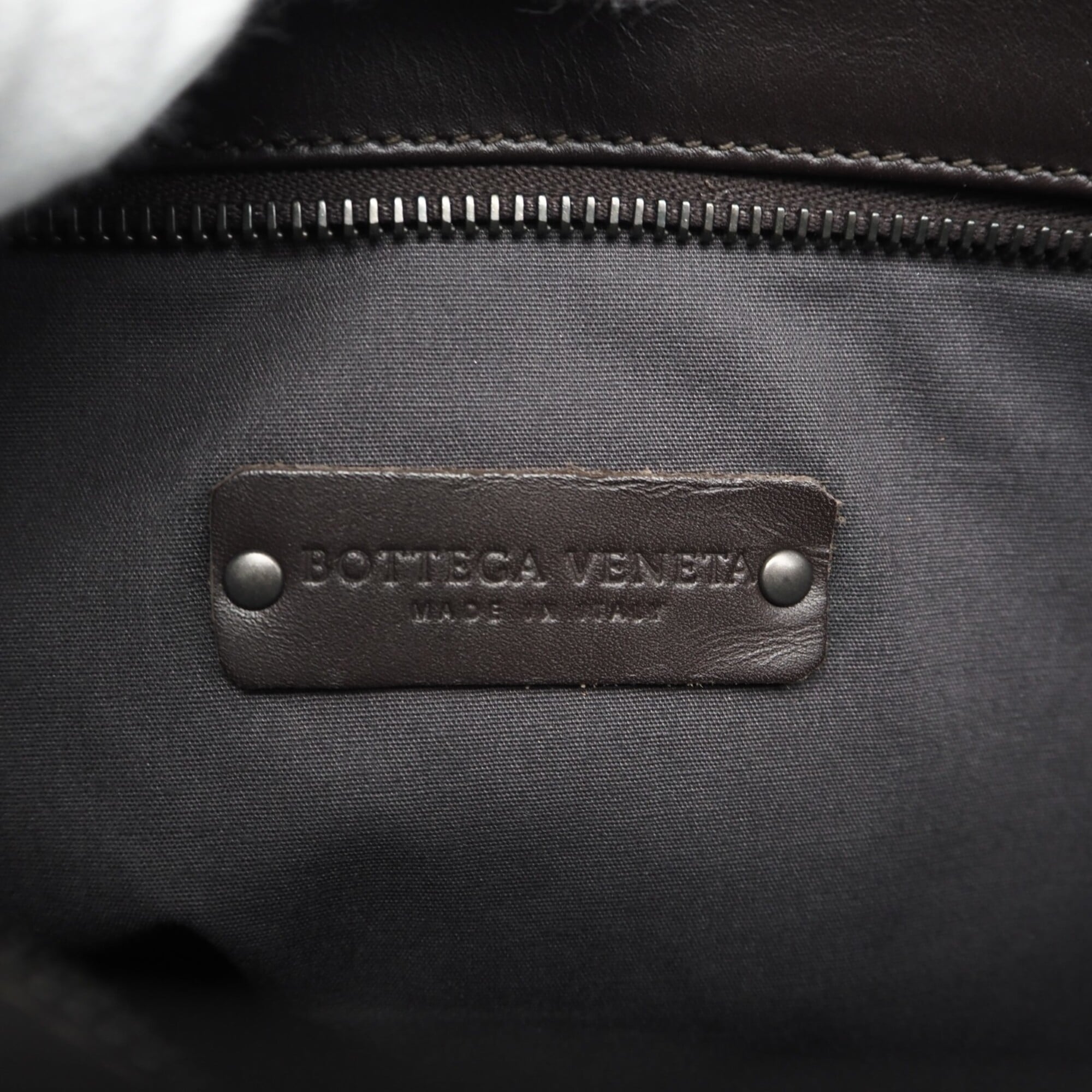 Bottega Veneta Brown Intrecciato Shoulder Bag (Pre-Owned)