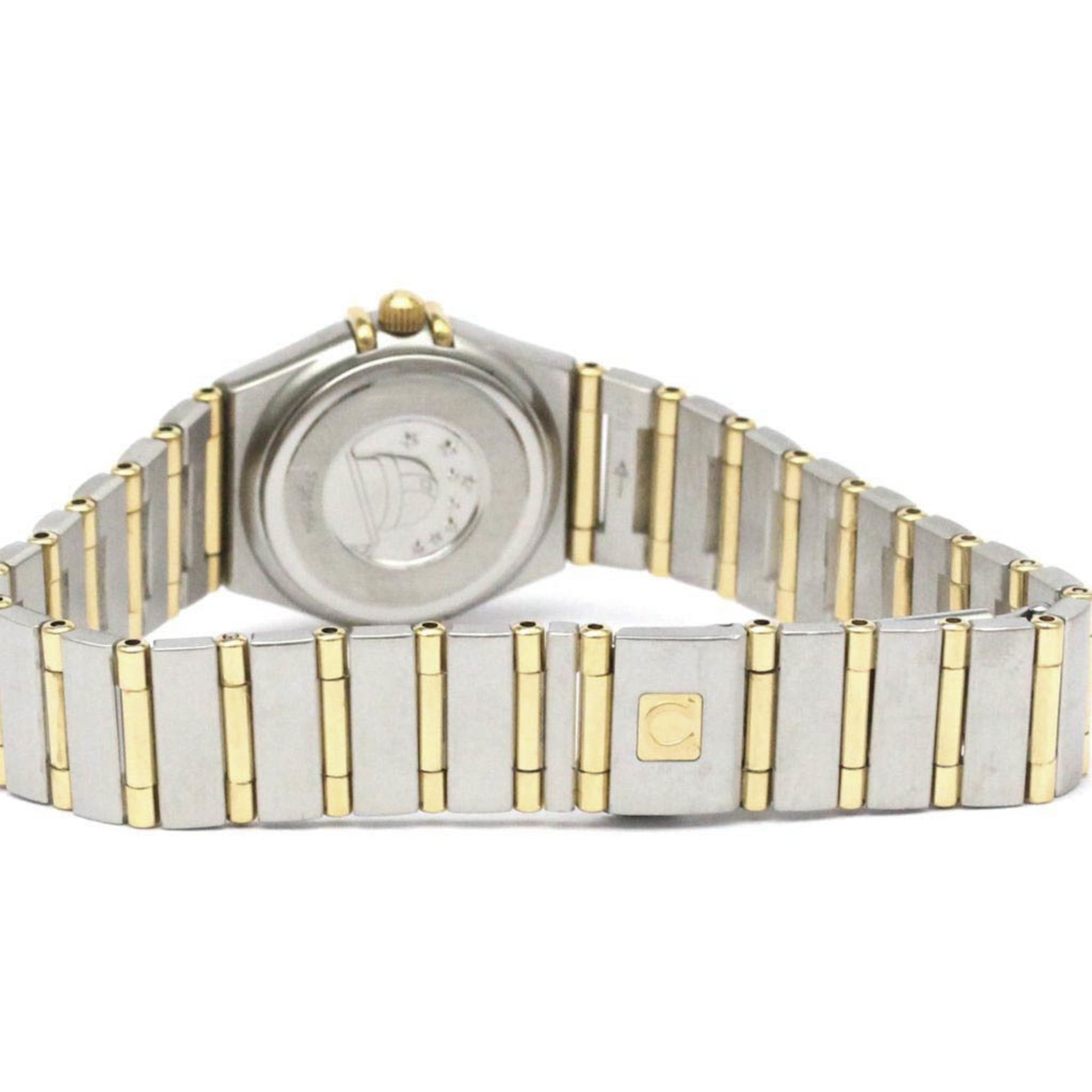 Omega Constellation Quartz Watch Stainless Steel And Yellow Gold Watch (Pre-Owned)