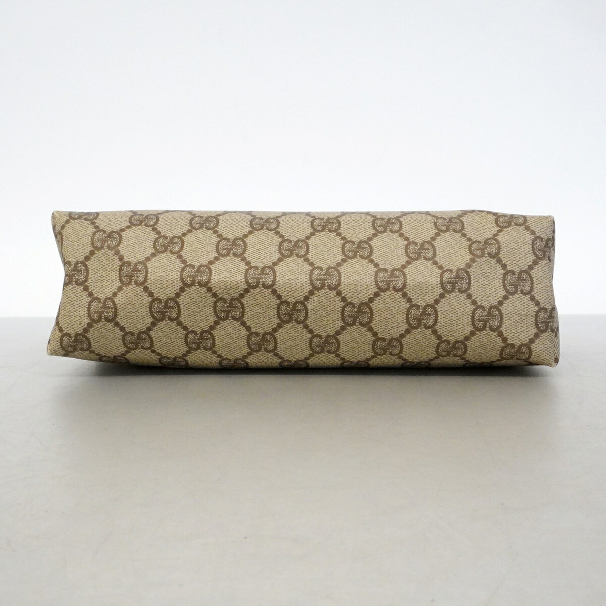 Gucci Brown Pvc Pouch (Pre-Owned)