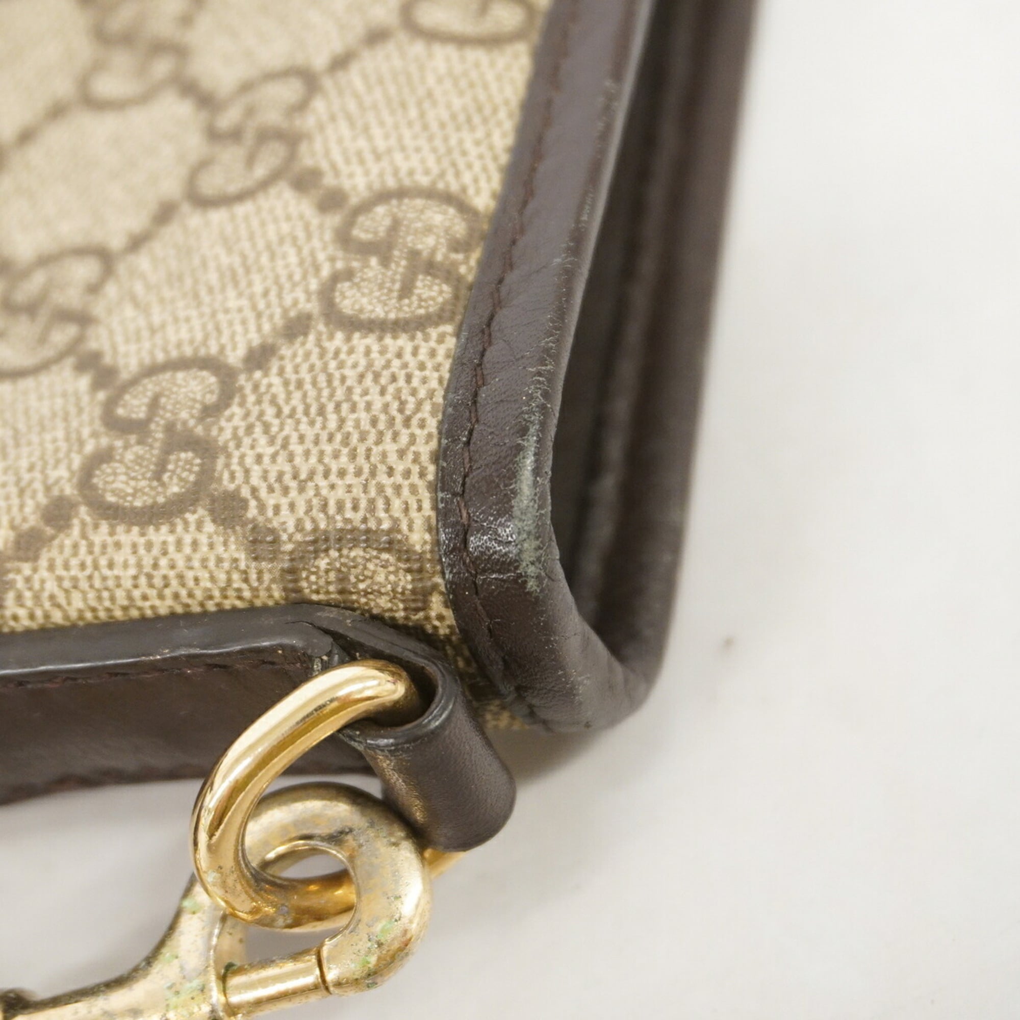 Gucci Brown Pvc Shoulder Bag (Pre-Owned)