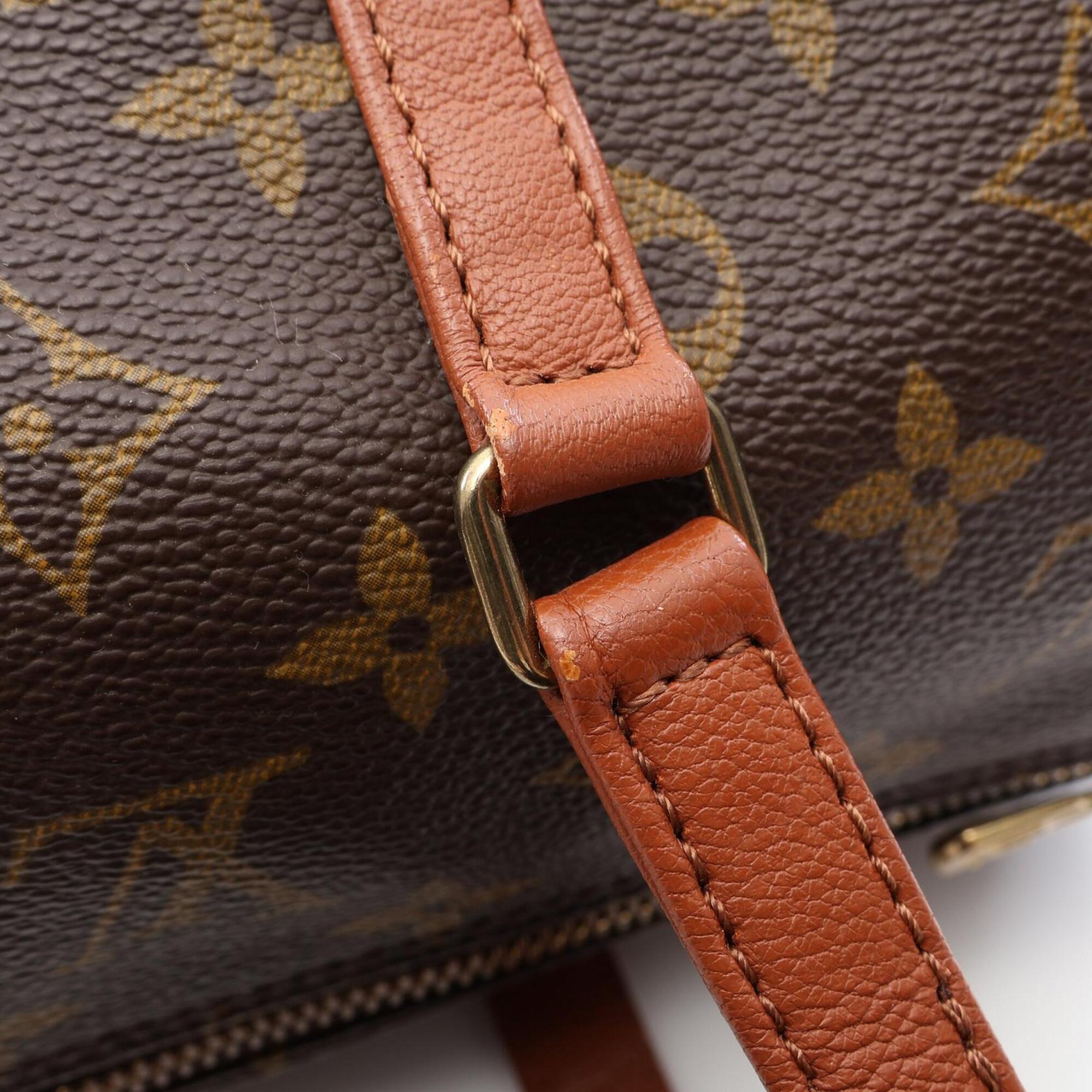 Louis Vuitton Brown Monogram Coated Canvas Handbag (Pre-Owned)