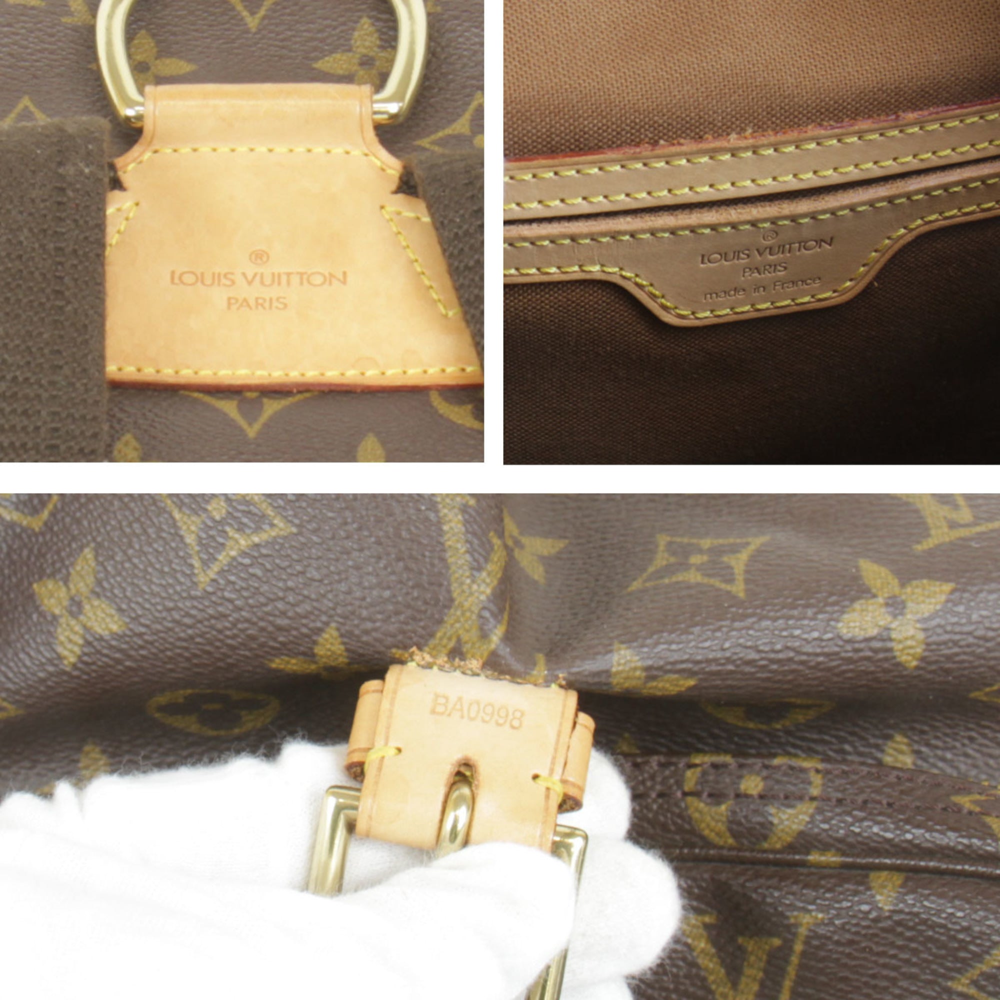 Louis Vuitton Brown Monogram Backpack (Pre-Owned)