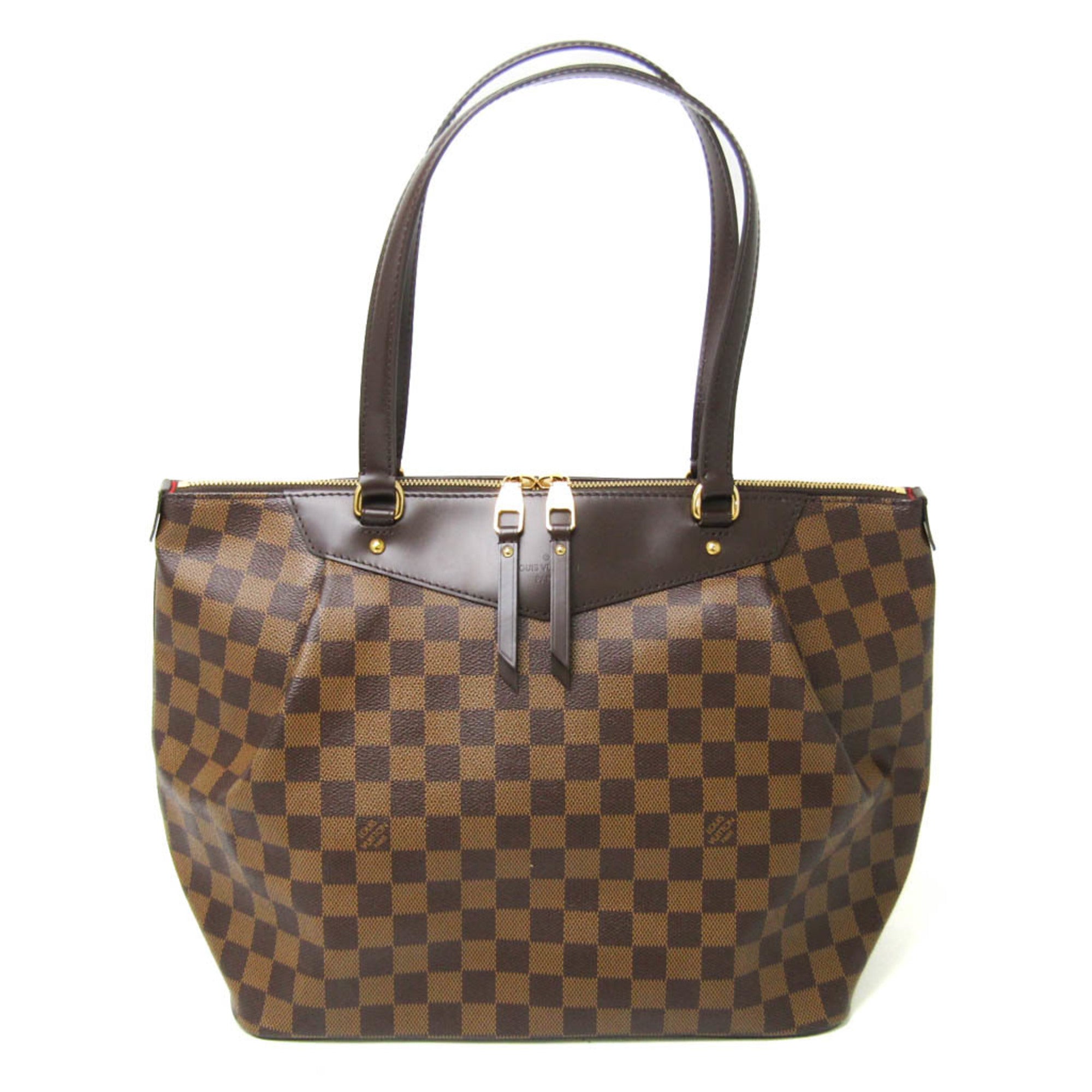 Louis Vuitton Damier Ebene Damier Canvas Tote Bag (Pre-Owned)
