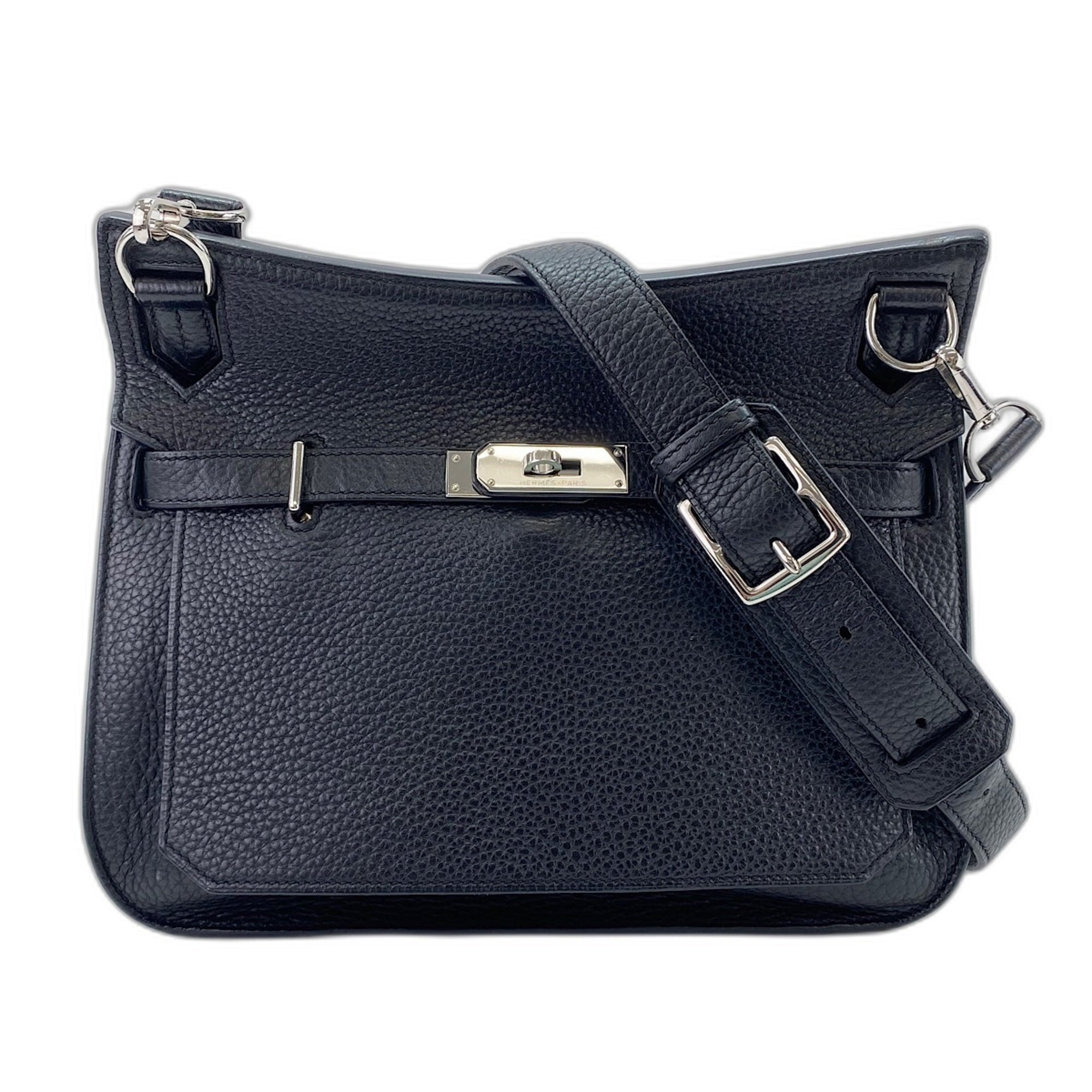 Hermes Jypsiere Black Shoulder Bag (Pre-Owned)
