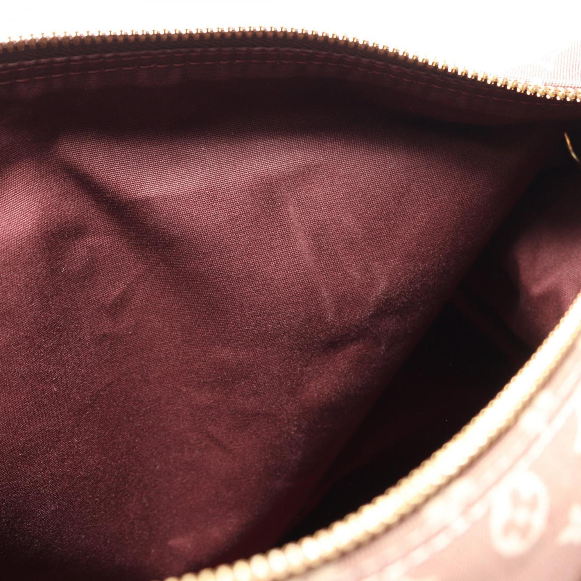 Louis Vuitton Bordeaux Ivory Sepia Monogram Idylle Monogram Mini Lin Handbag (Pre-Owned)