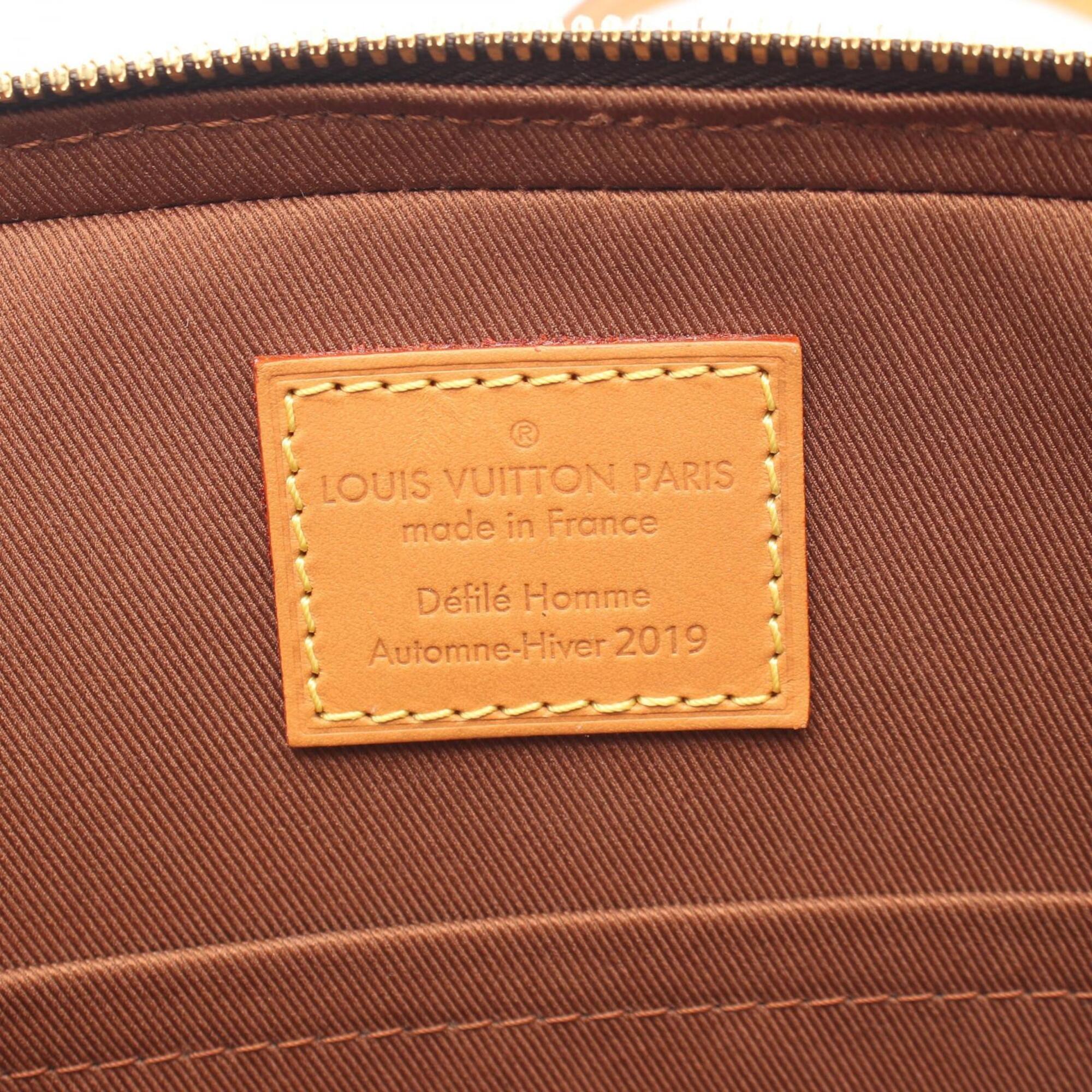 Louis Vuitton Brown Monogram Monogram Leather Handbag Shoulder Bag (Pre-Owned)