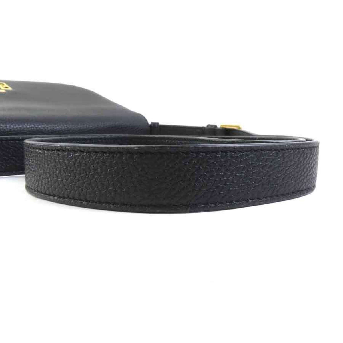 Tory Burch Black Leather Shoulder Bag (Pre-Owned)