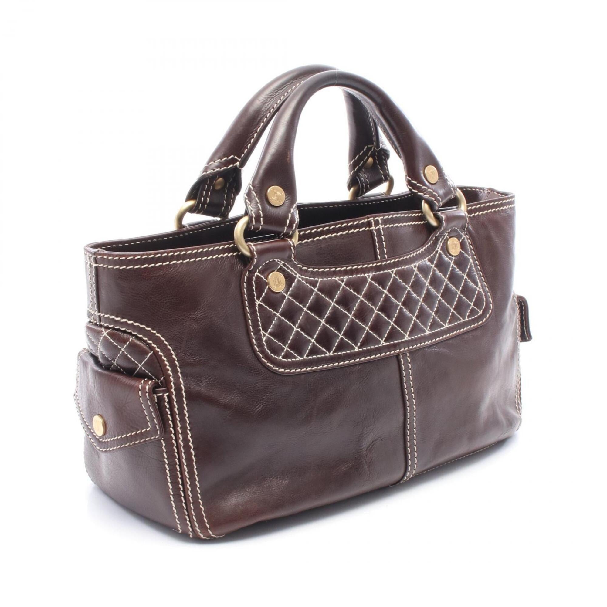 Celine Brown Leather Handbag (Pre-Owned)