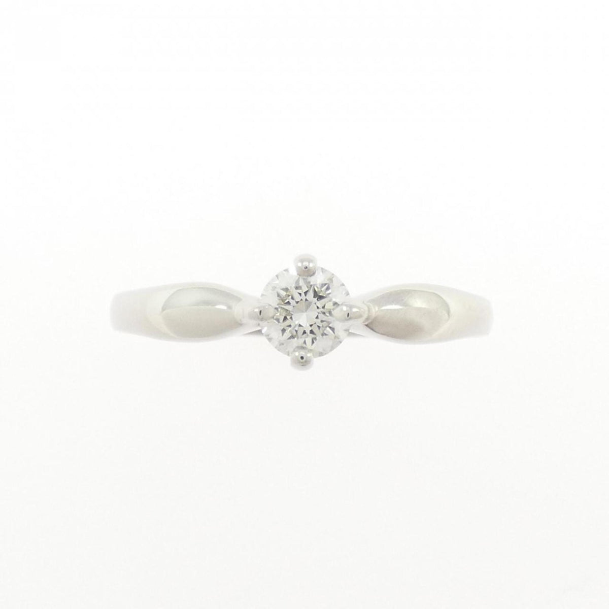Bvlgari Platinum Platinum 950 Band Ring (Pre-Owned)