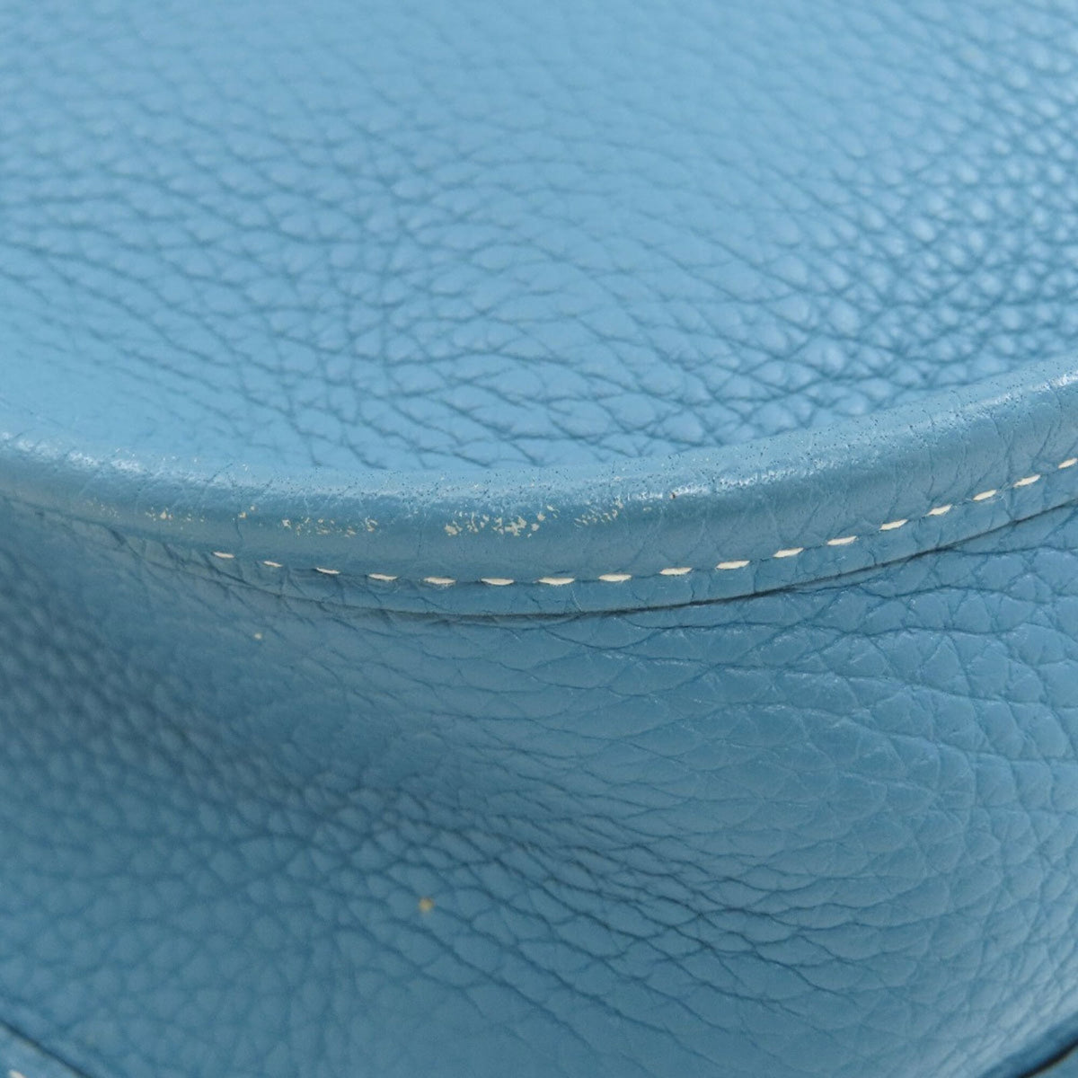 Hermes Evelyne Blue Jean Shoulder Bag (Pre-Owned)