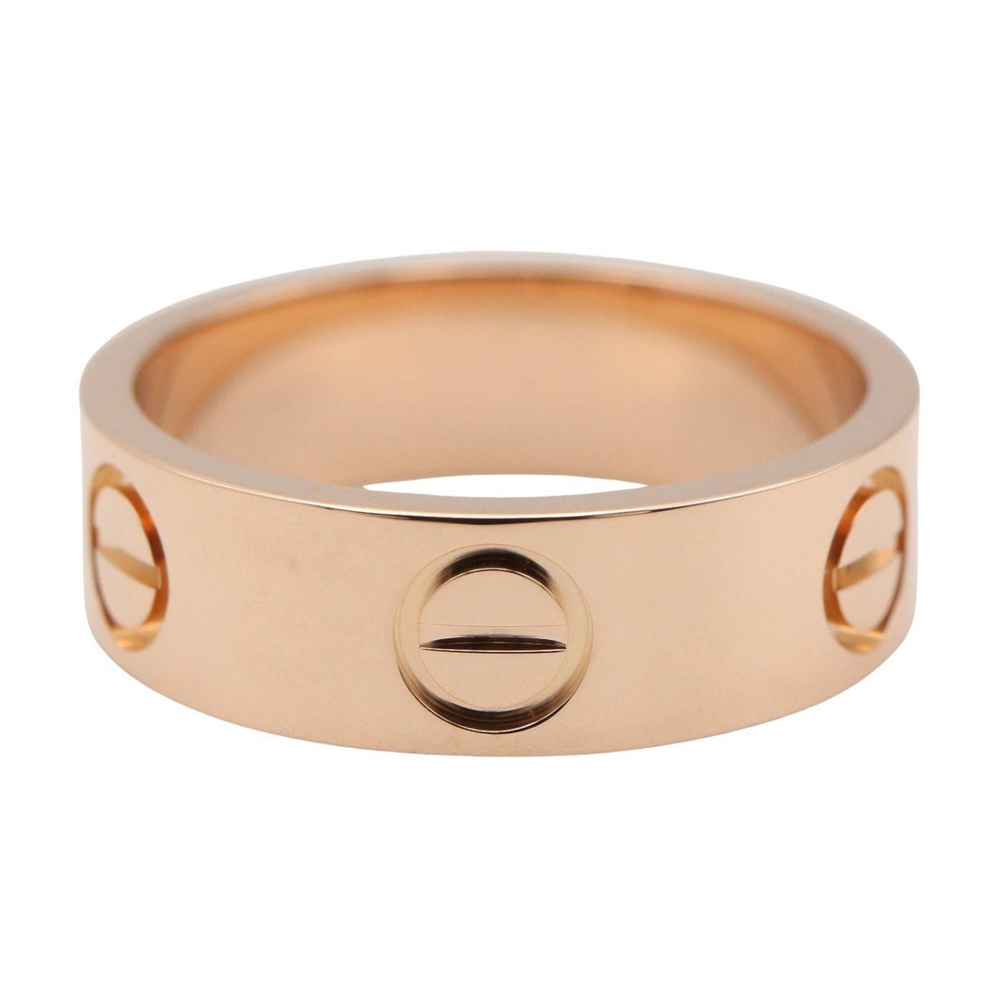 Cartier Pink Gold Pink Gold (18K) Band Ring (Pre-Owned)