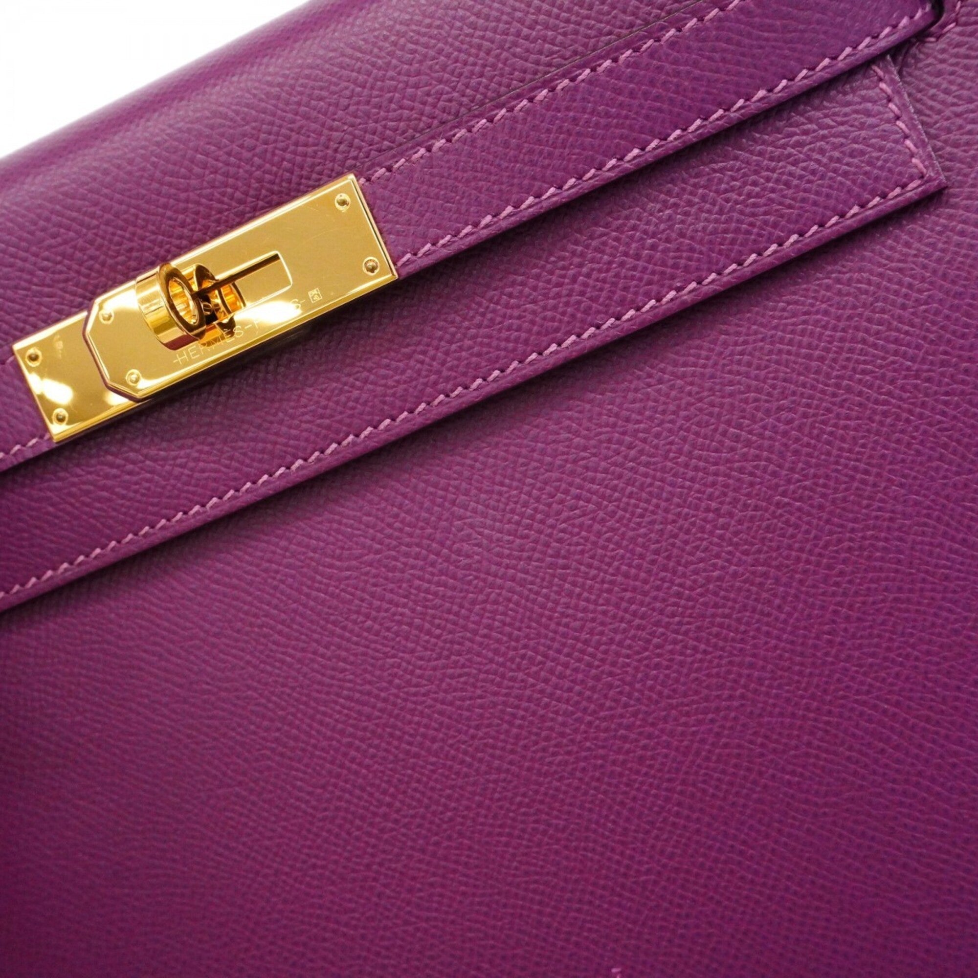 Hermes Anemone Epsom Leather Handbag (Pre-Owned)