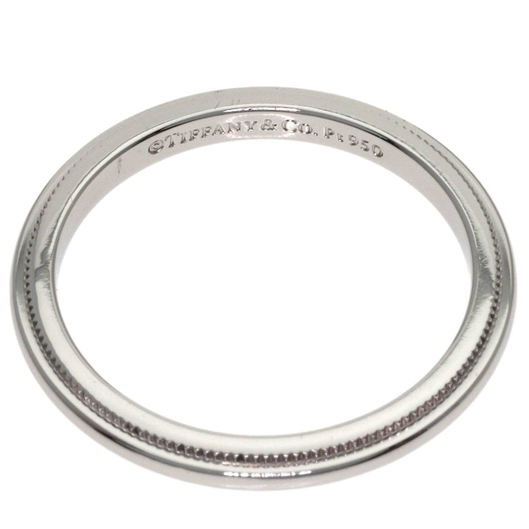 Tiffany Platinum 950 Band Ring (Pre-Owned)