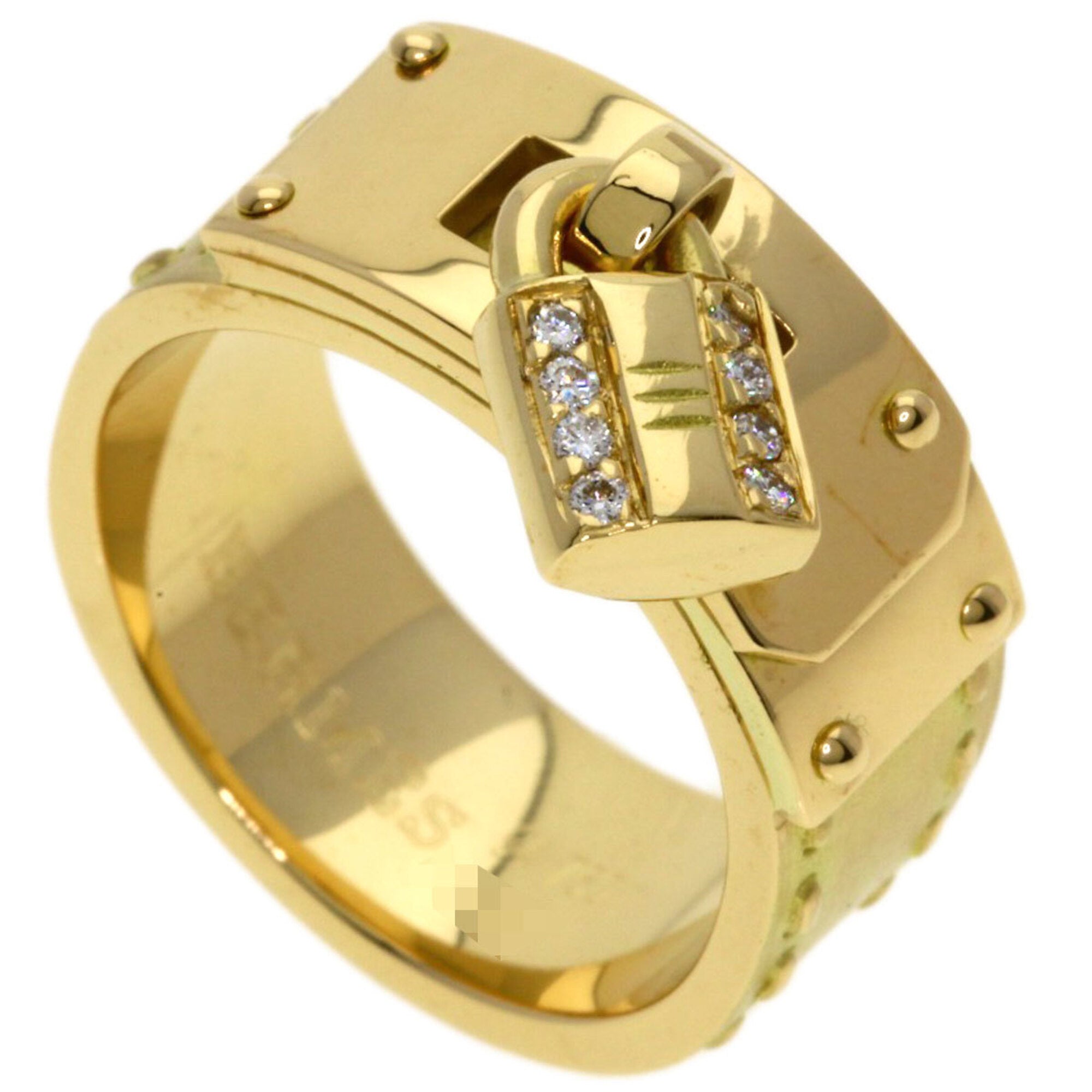 Hermes Yellow Gold (18K) Band Ring (Pre-Owned)