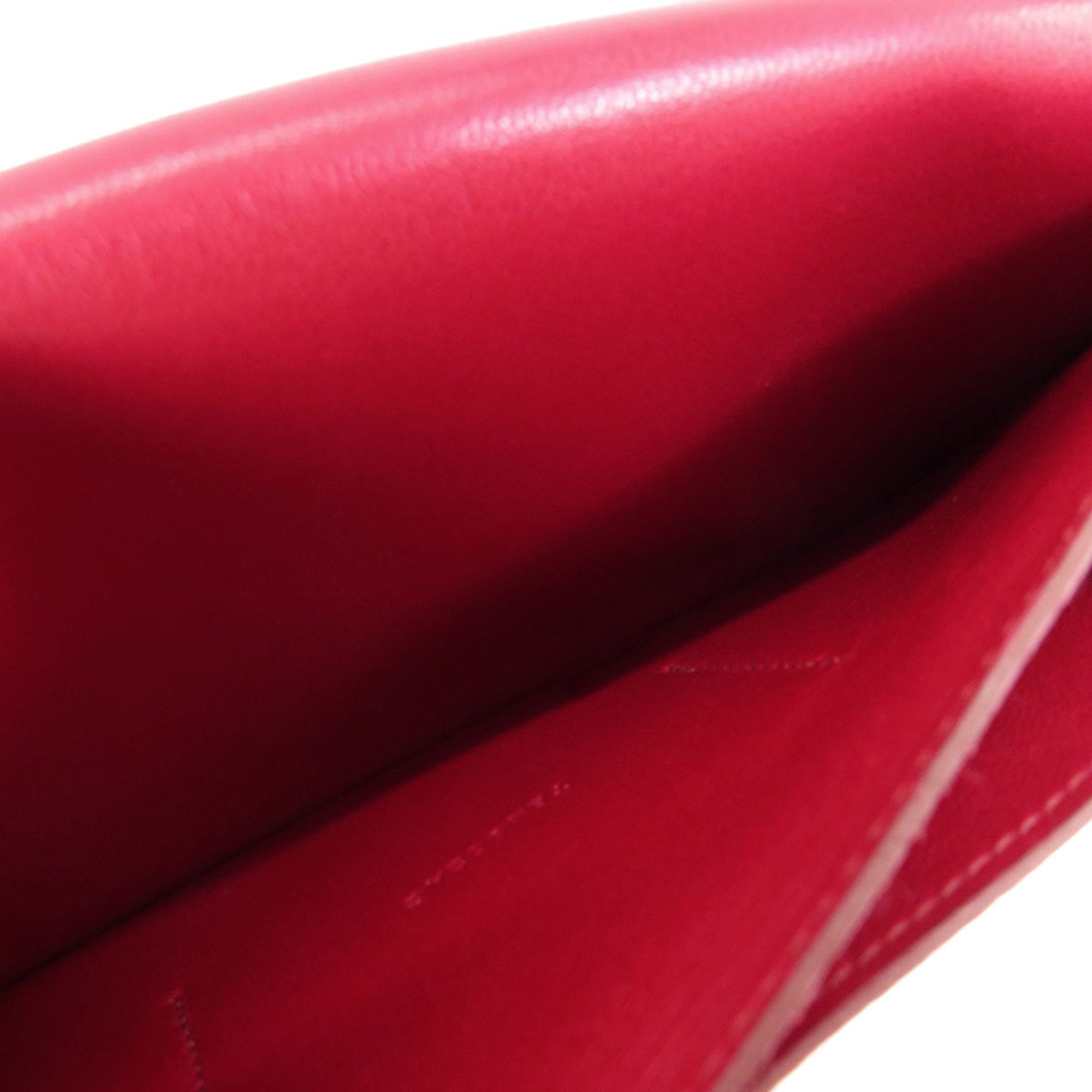 Hermes Bordeaux Togo Leather Long Wallet (Bi-Fold) (Pre-Owned)