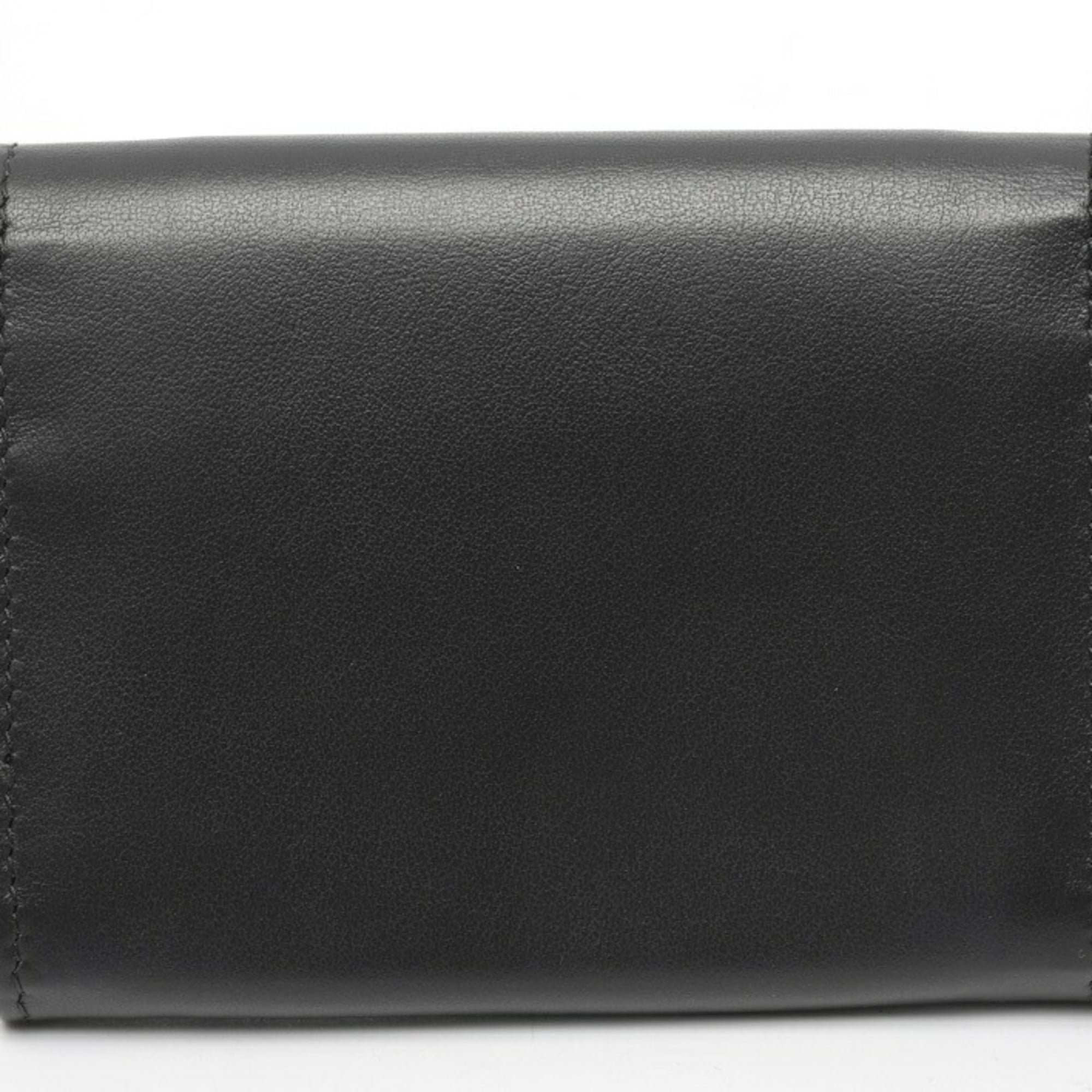 Miu Miu Black Leather Coin Purse/Coin Case (Pre-Owned)