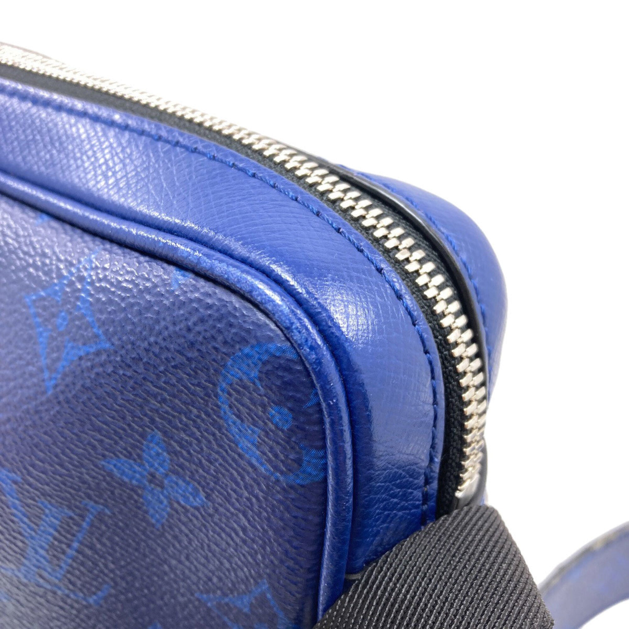 Louis Vuitton Blue Taigarama Shoulder Bag (Pre-Owned)