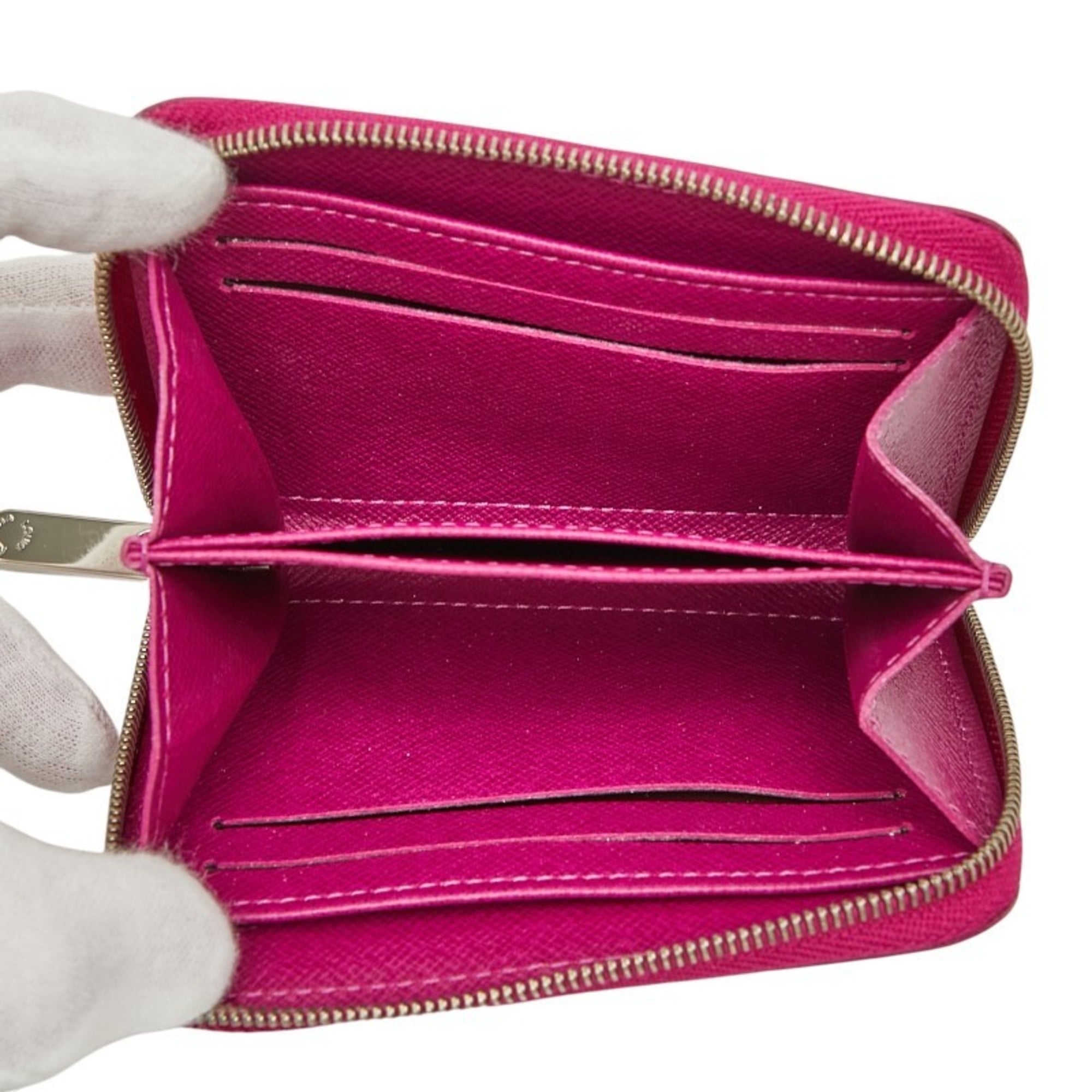Louis Vuitton Grenade Purple Leather Coin Purse/Coin Case (Pre-Owned)