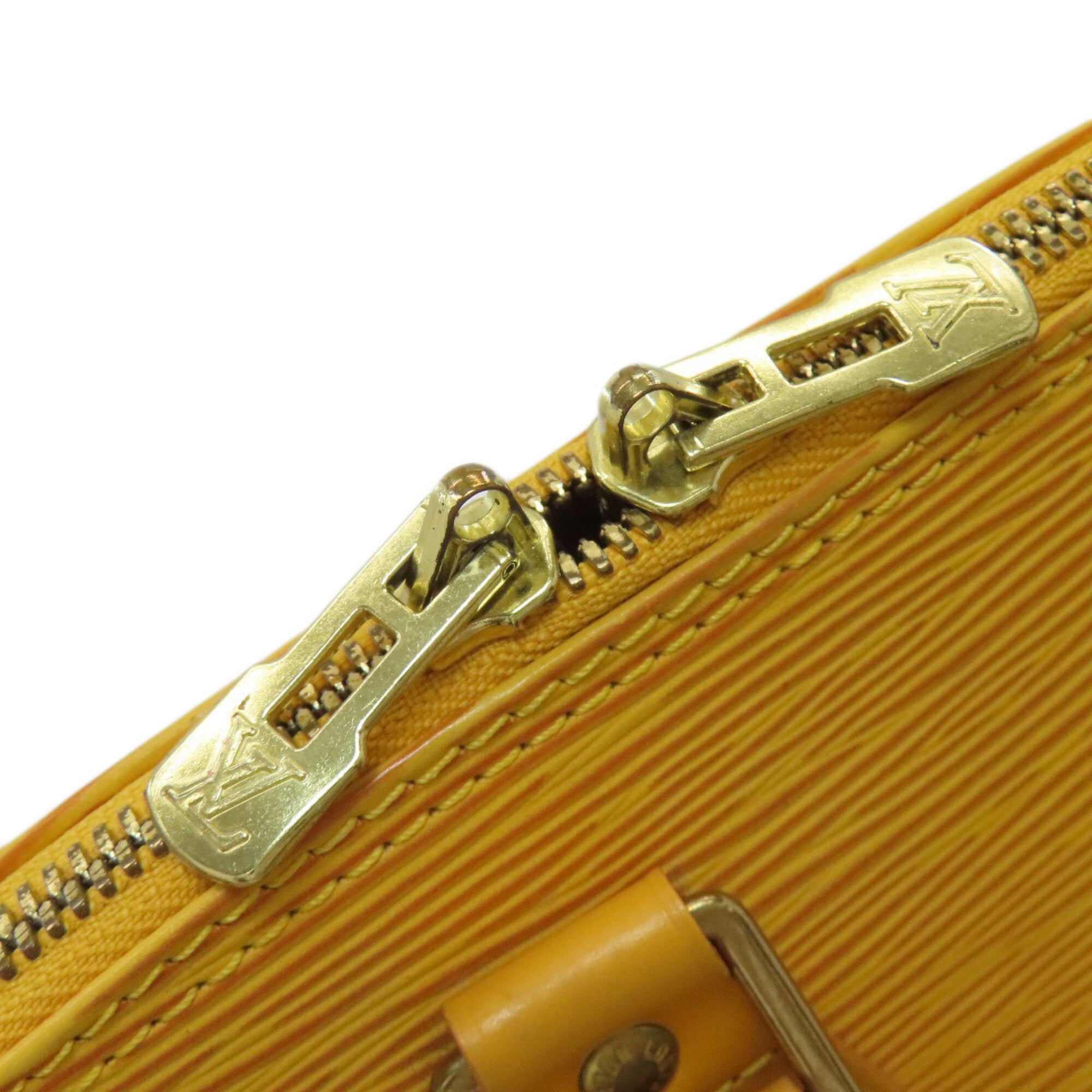 Louis Vuitton Yellow Epi Leather Handbag (Pre-Owned)