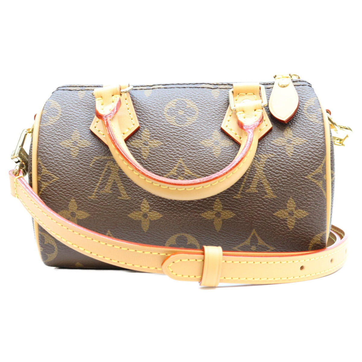 Louis Vuitton Brown Monogram Boston Bag Shoulder Bag (Pre-Owned)